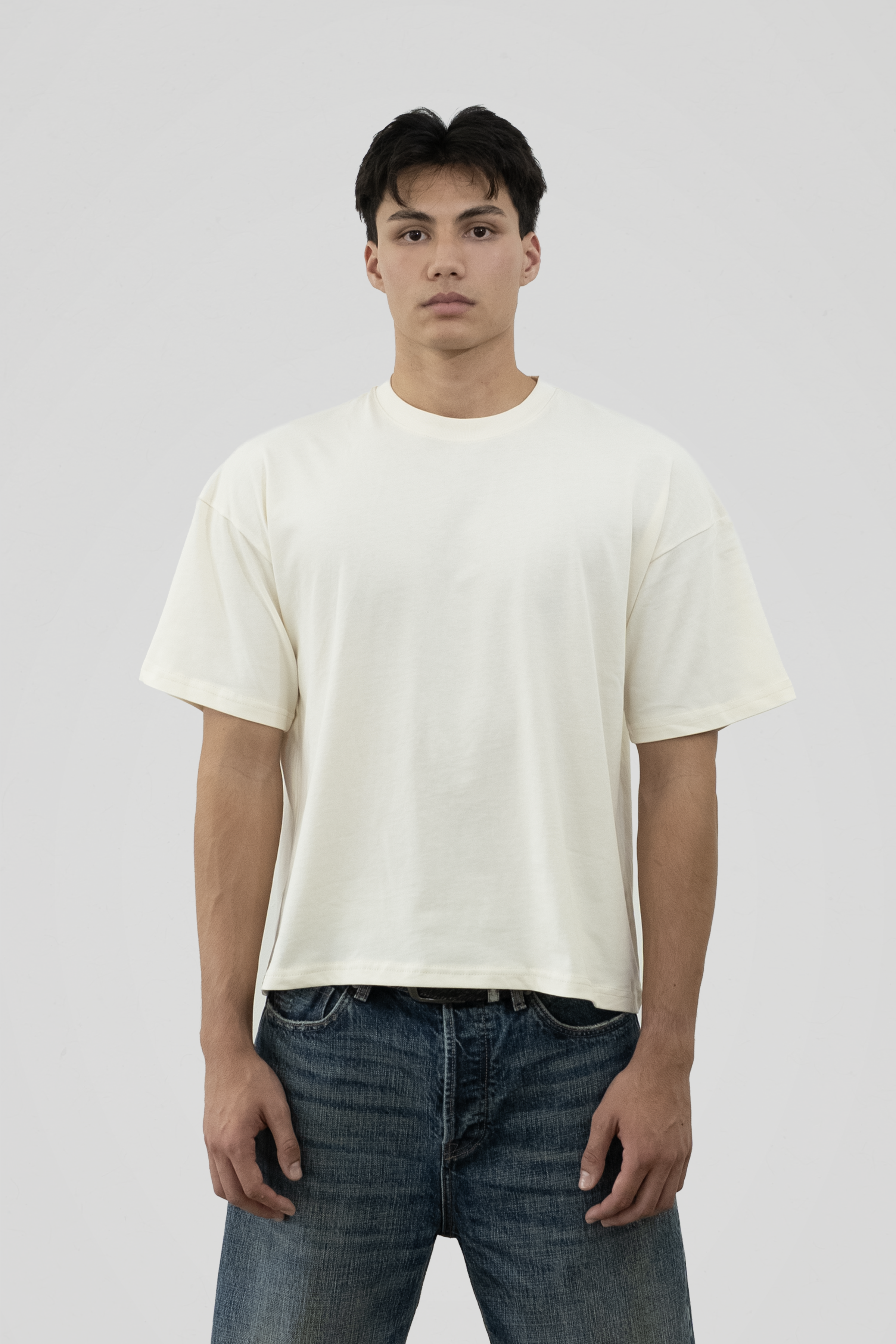 300 GSM 'Cream' Core Tee V2 – LucidBlanks