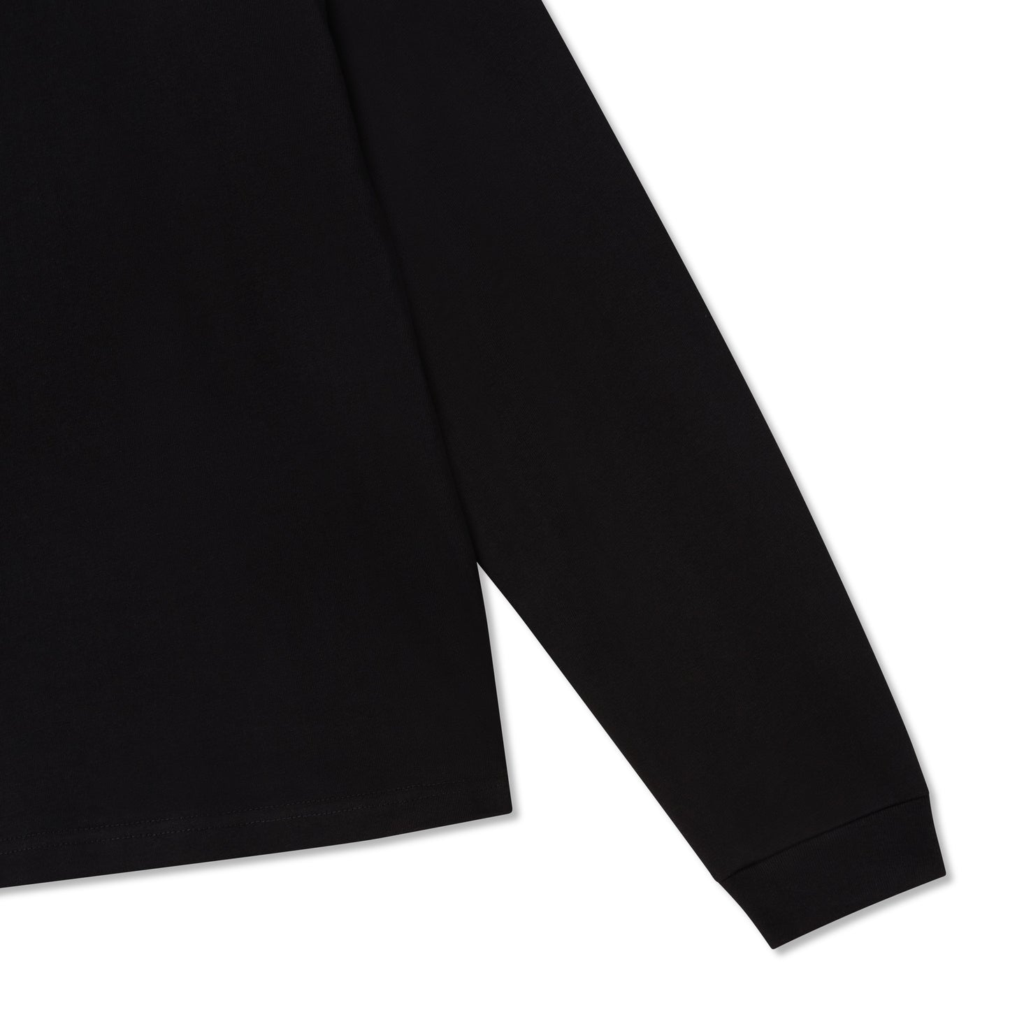 300 GSM 'Black' Long Sleeve Tee