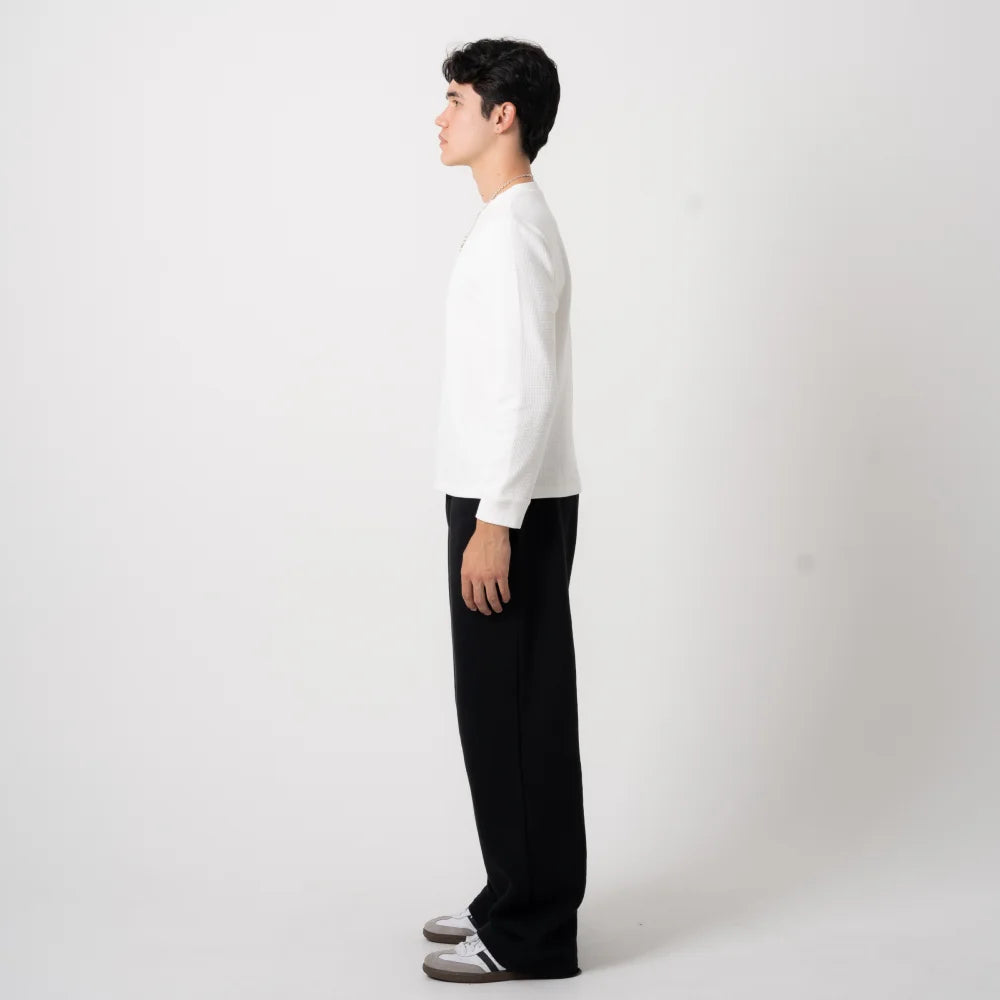 'White' Thermal Long Sleeve