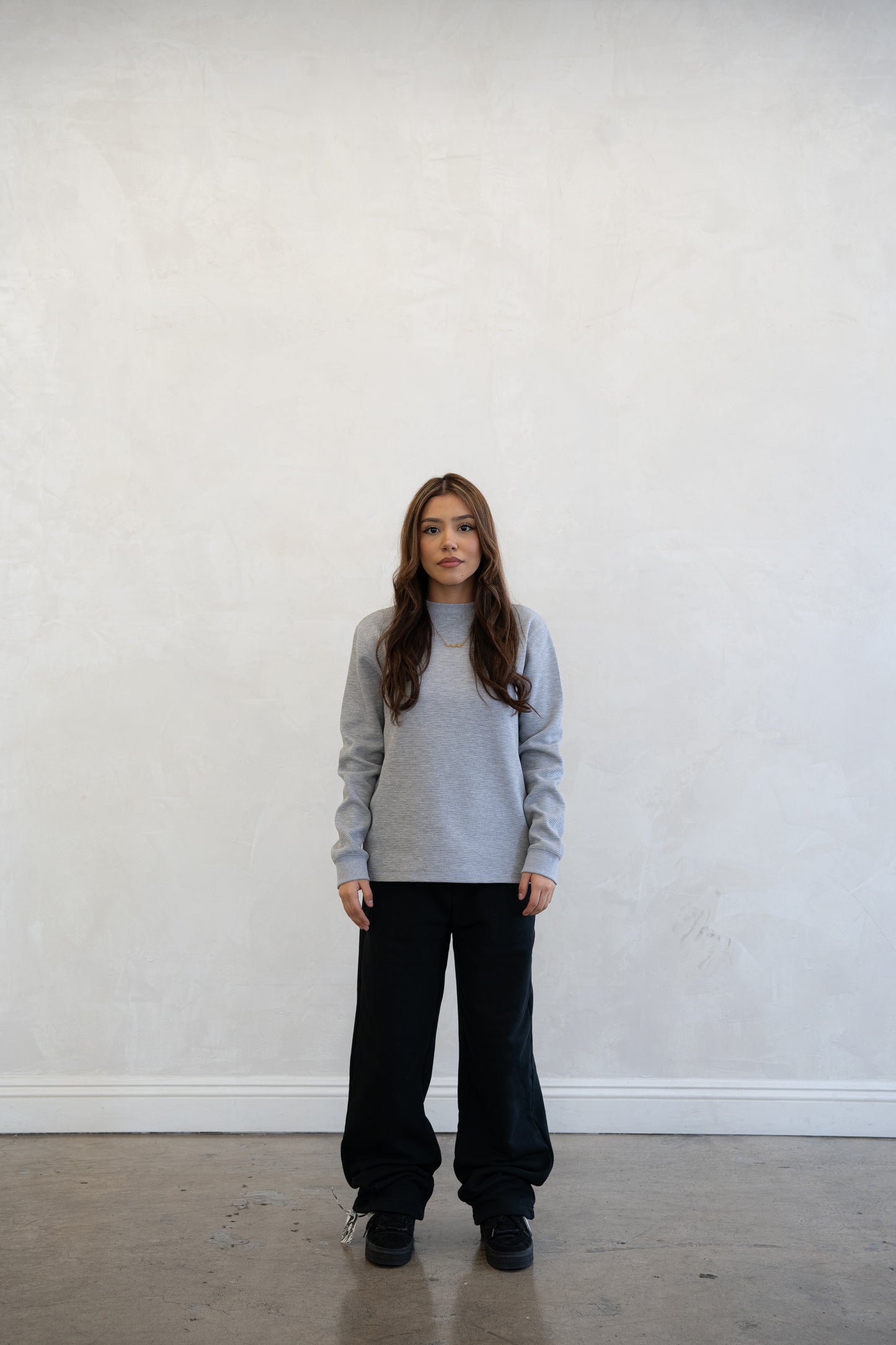 'Grey' Thermal Long Sleeve