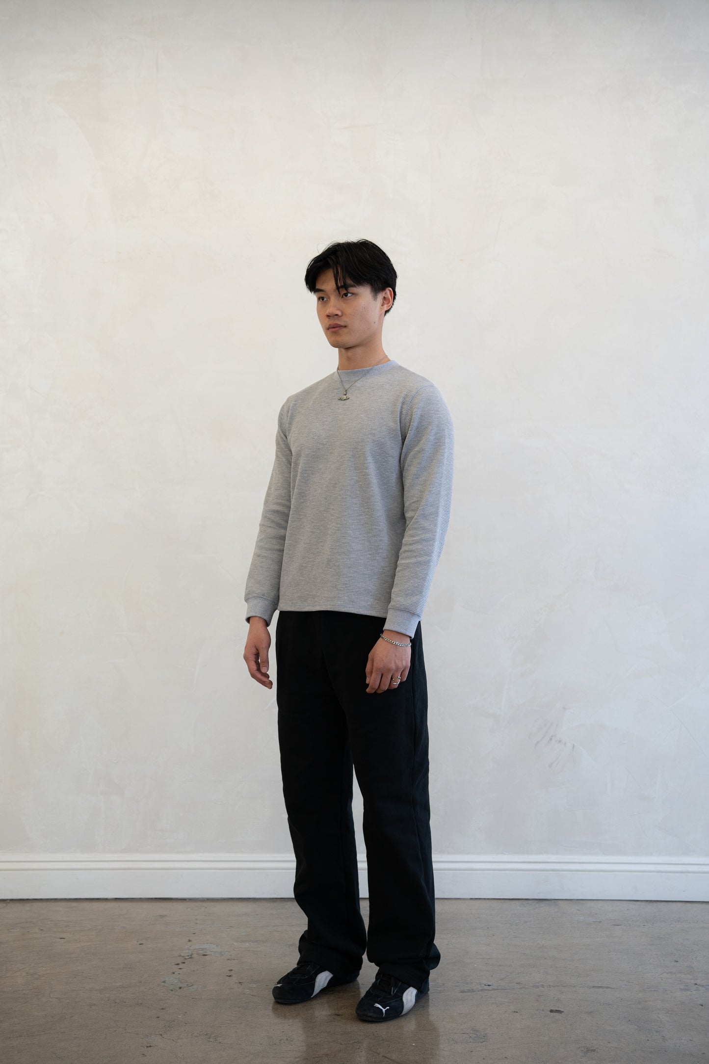 'Grey' Thermal Long Sleeve