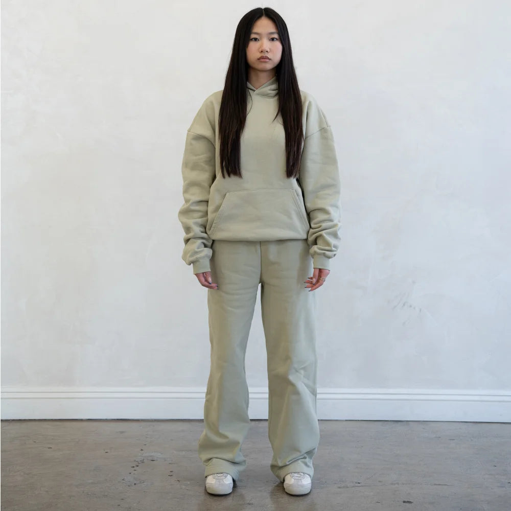 600 GSM 'Matcha' Core Sweatpants