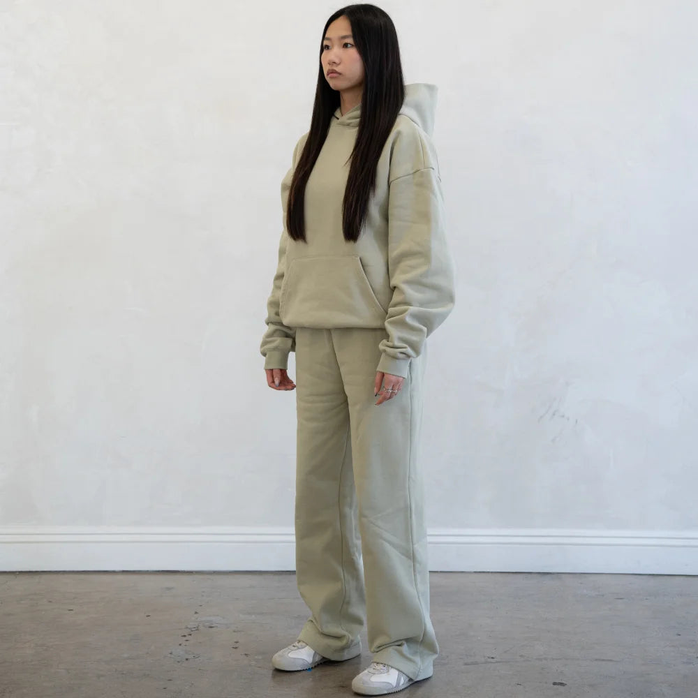 600 GSM 'Matcha' Core Sweatpants