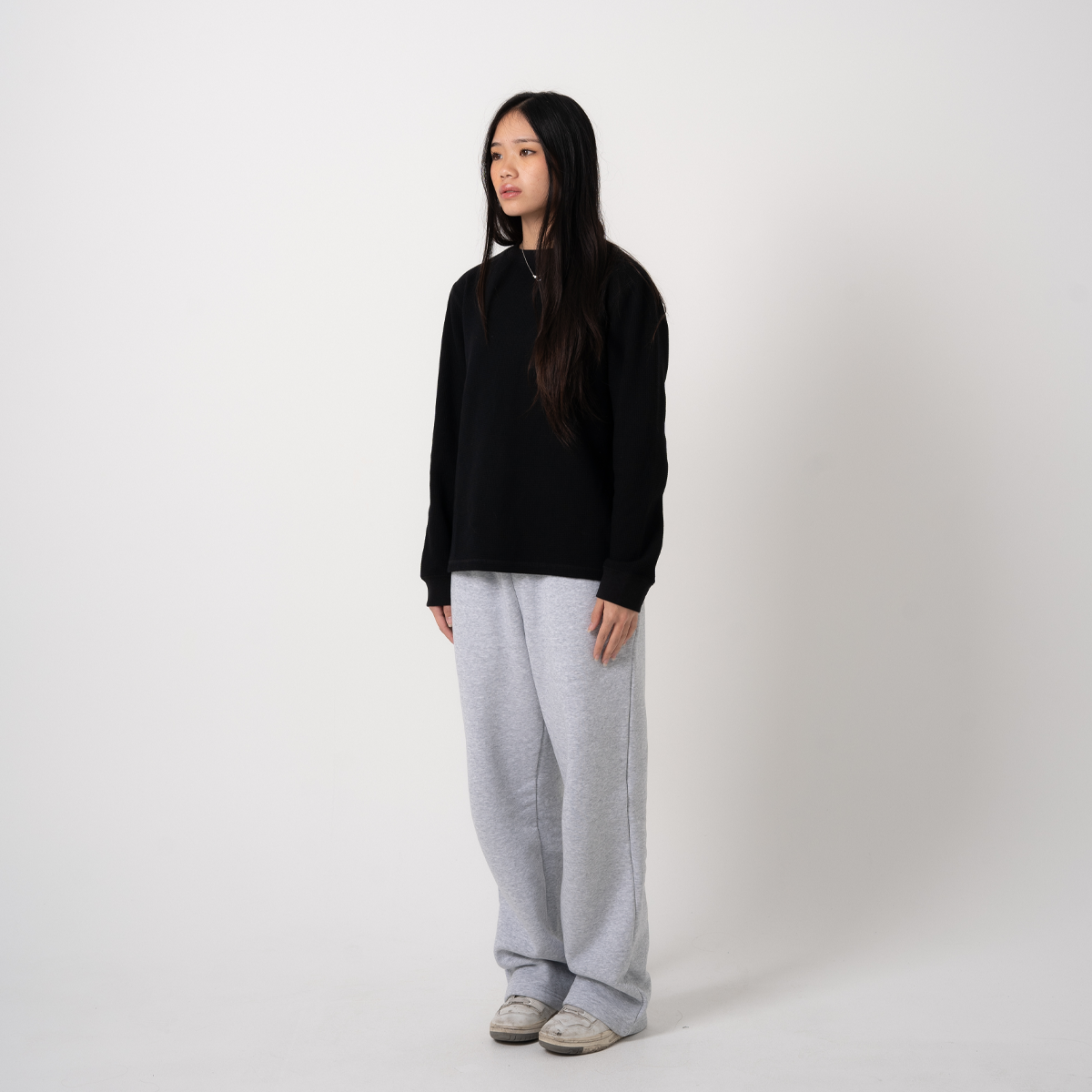 'Black' Thermal Long Sleeve