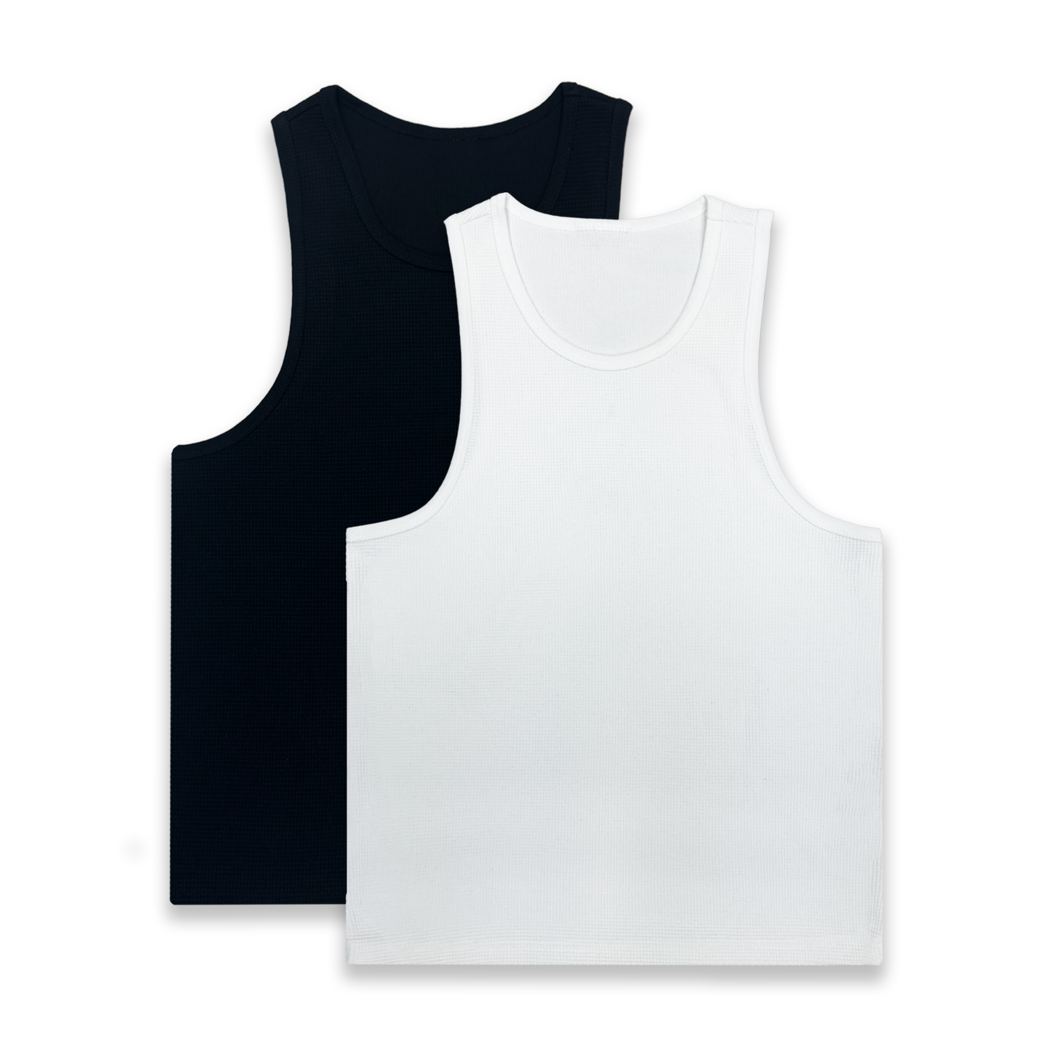 Waffle Knit Tank Top (Bundle)