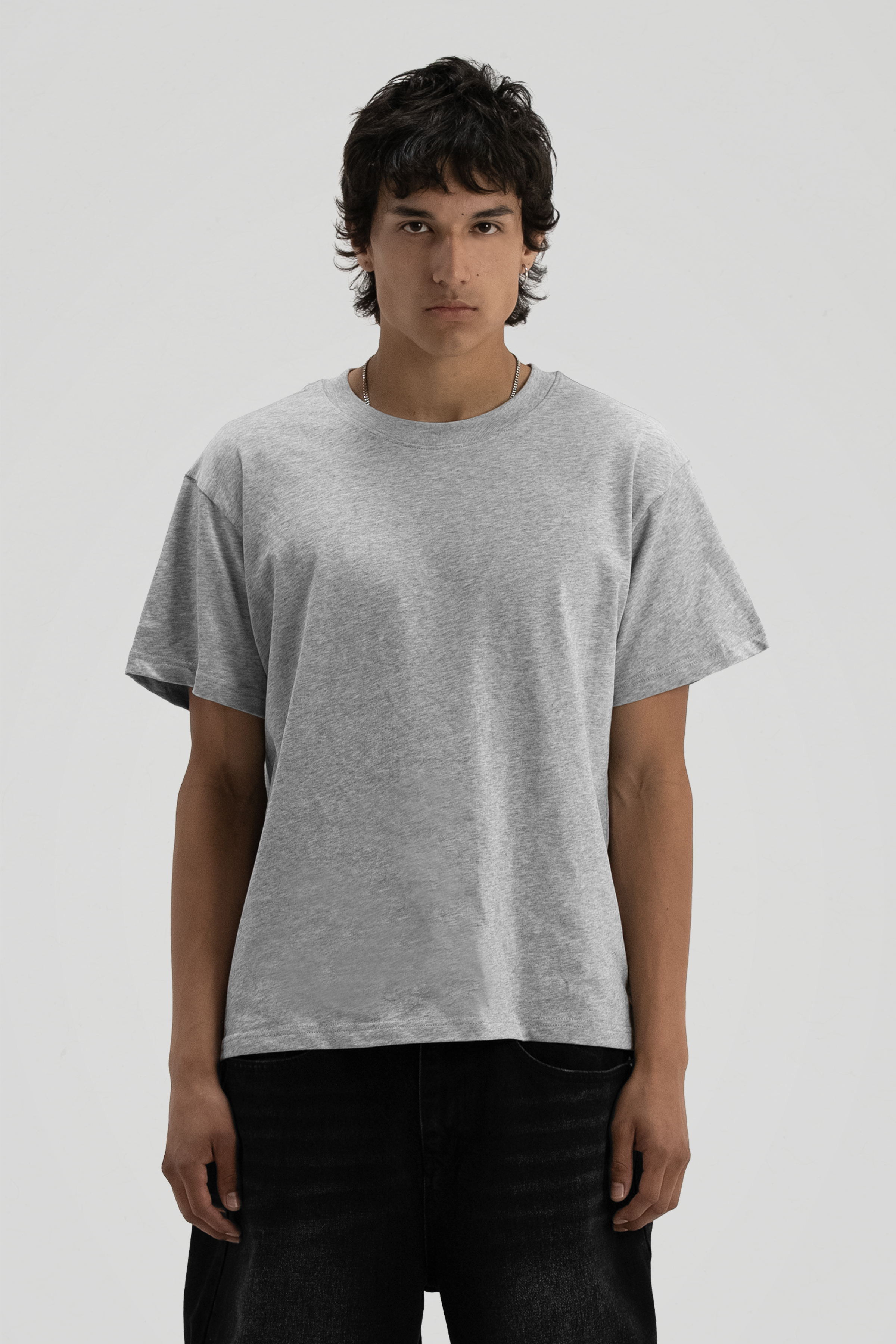 300 GSM 'Heather Grey' Standard Tee – LucidBlanks 300 GSM 'Heather Grey' Standard Tee – LucidBlanks