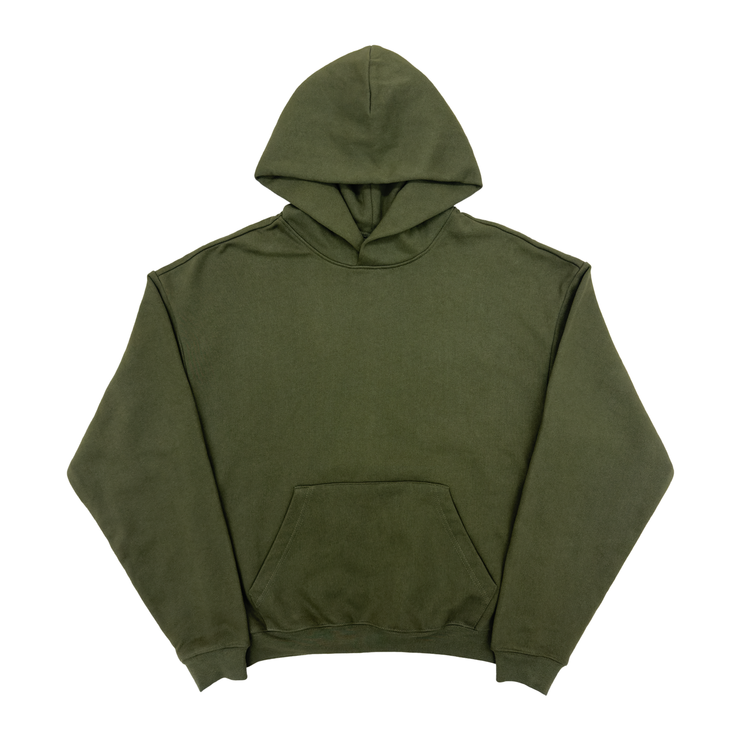 600 GSM 'Olive' Core Hoodie