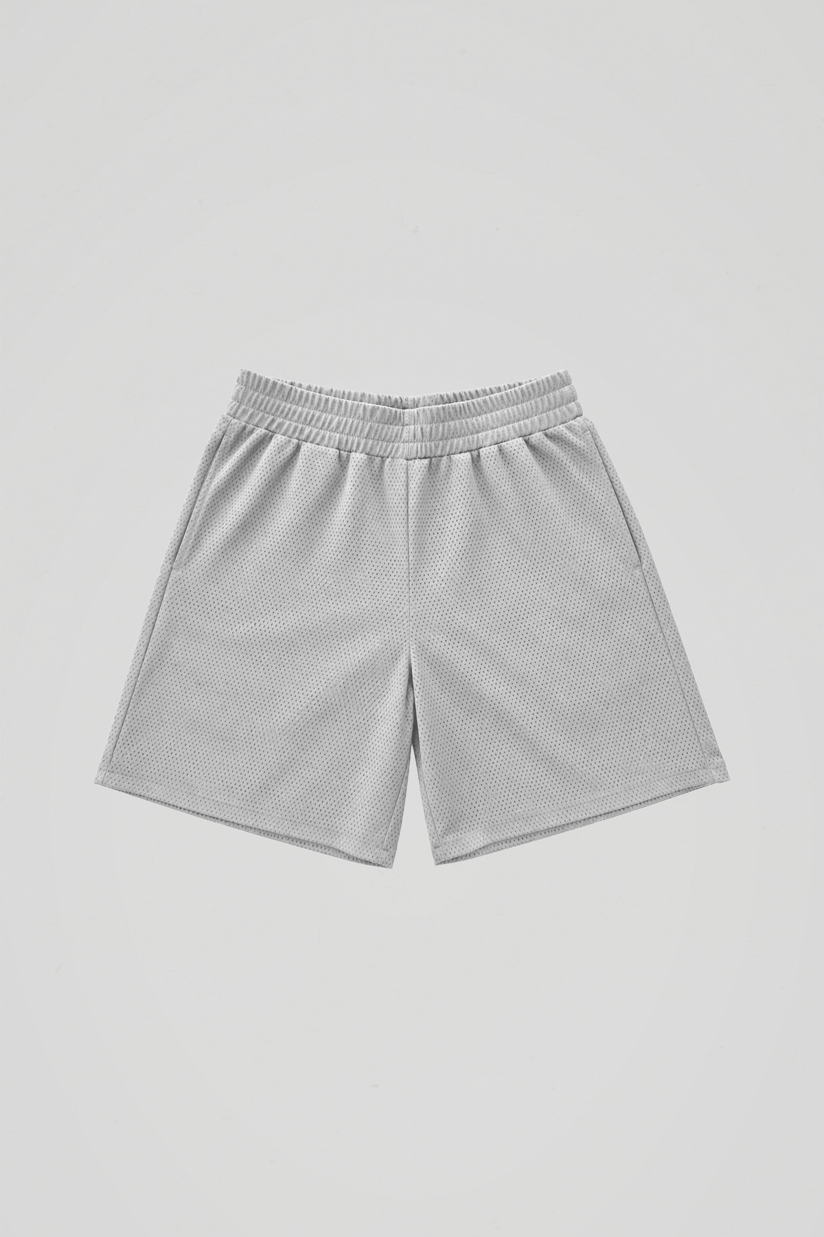 Silver Mesh Shorts