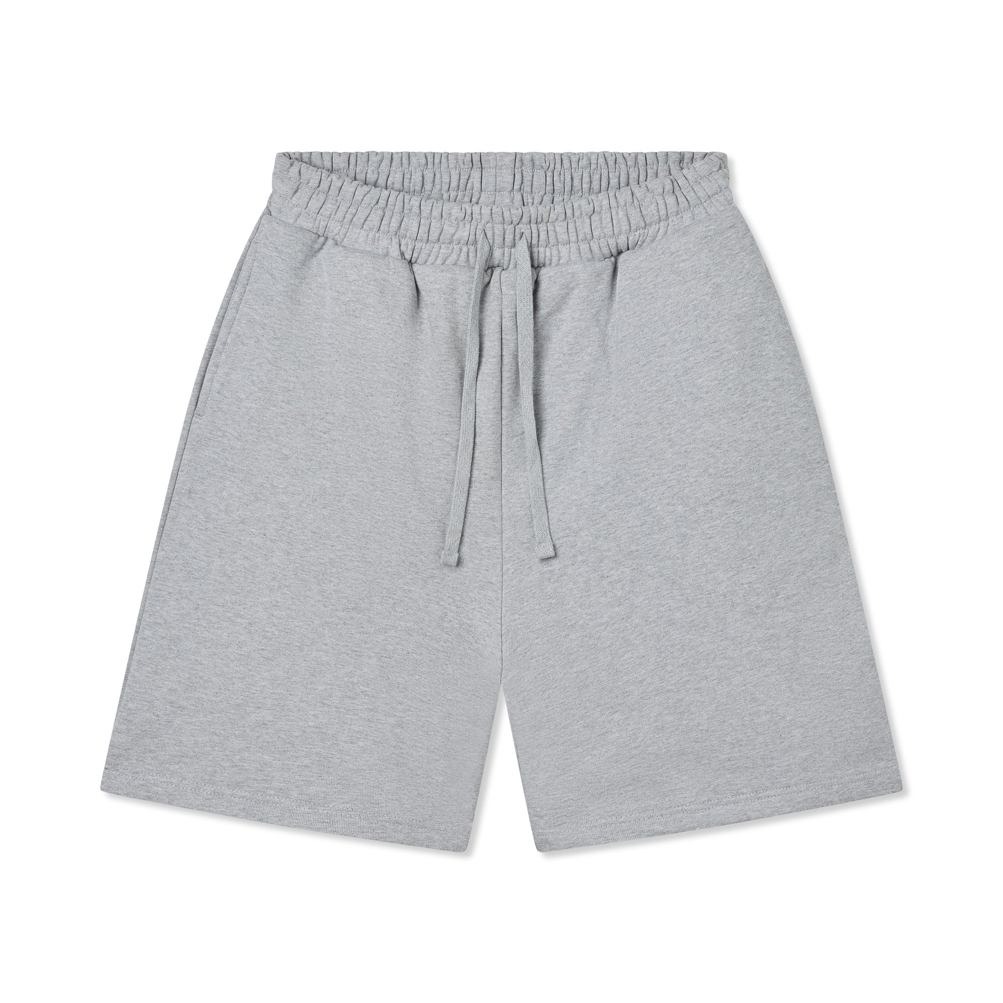 'Heather Grey' Baggy Sweat Shorts