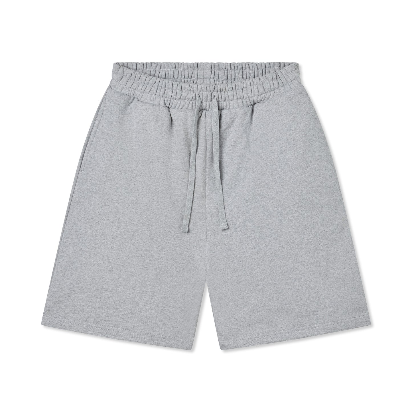 'Heather Grey' Baggy Sweat Shorts