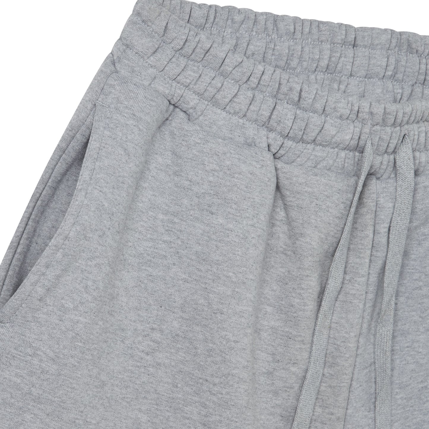 'Heather Grey' Baggy Sweat Shorts