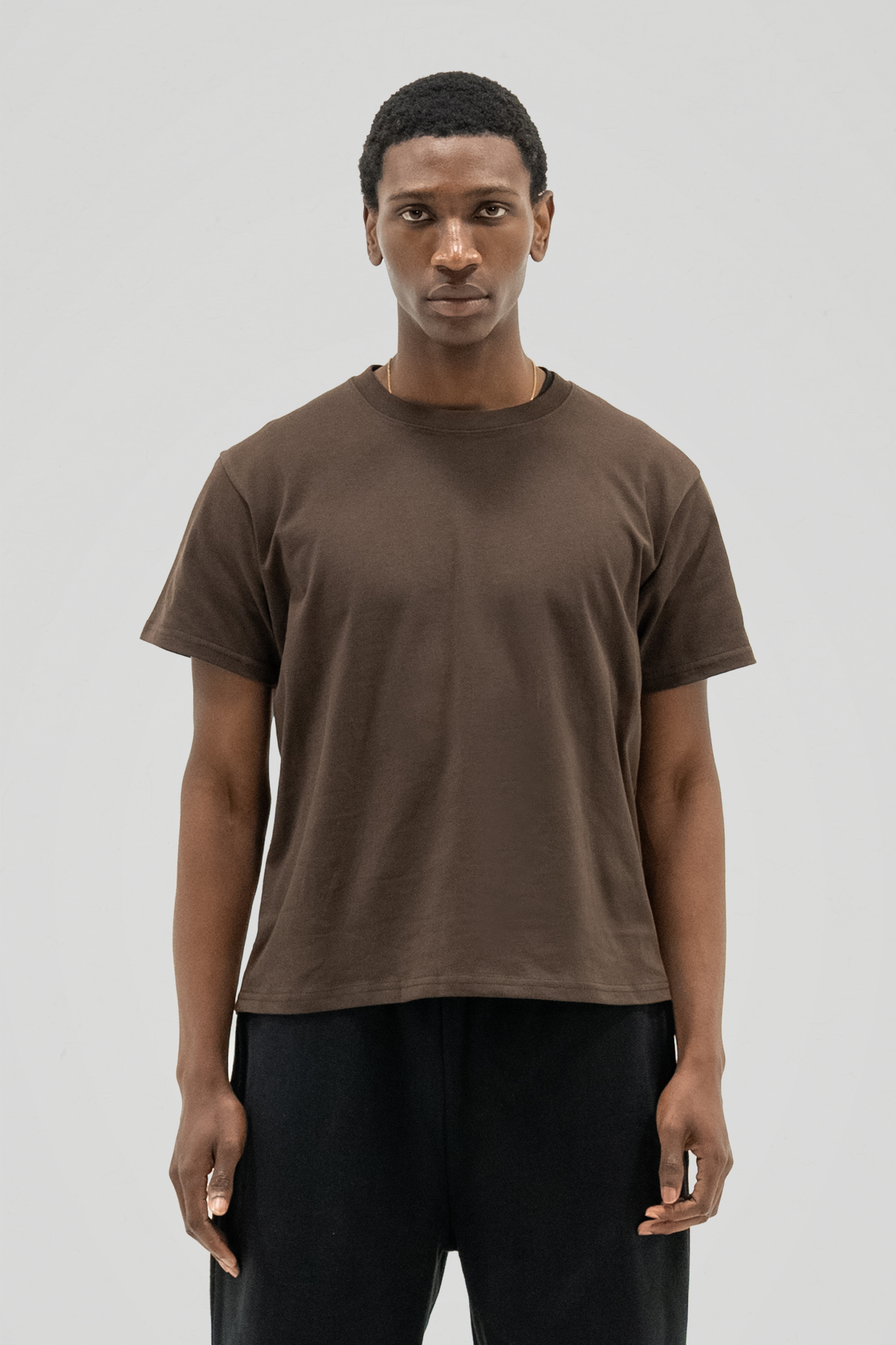 300 GSM 'Coffee' Standard Tee