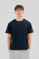 300 GSM 'Dark Navy' Standard Tee – LucidBlanks