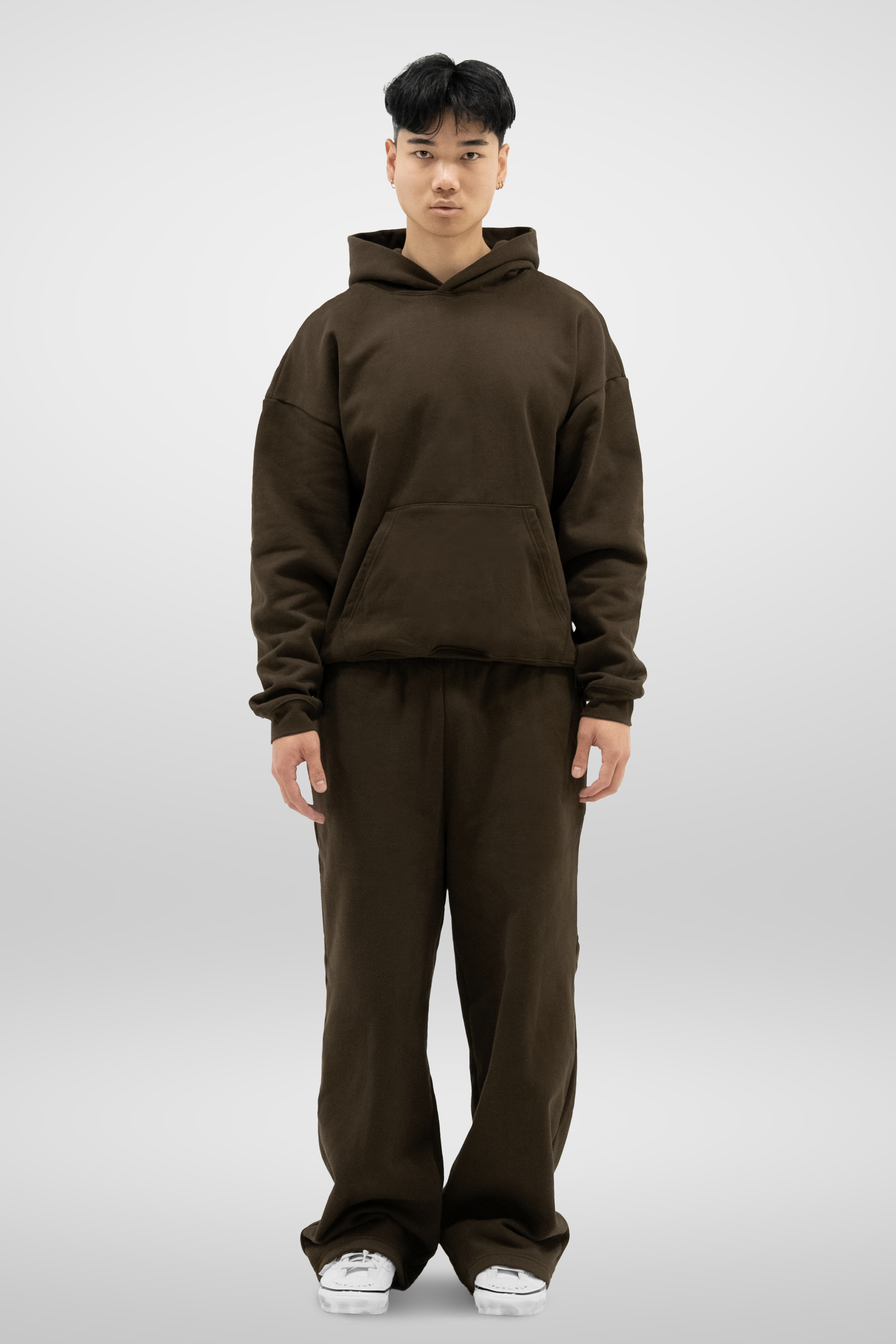 600 GSM 'Espresso' Core Hoodie – LucidBlanks