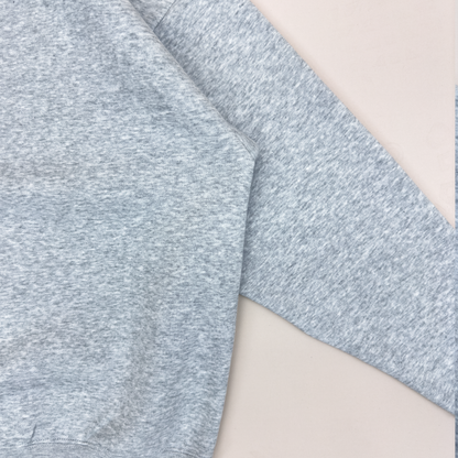 350 GSM 'Heather Grey' Fleece Crewneck