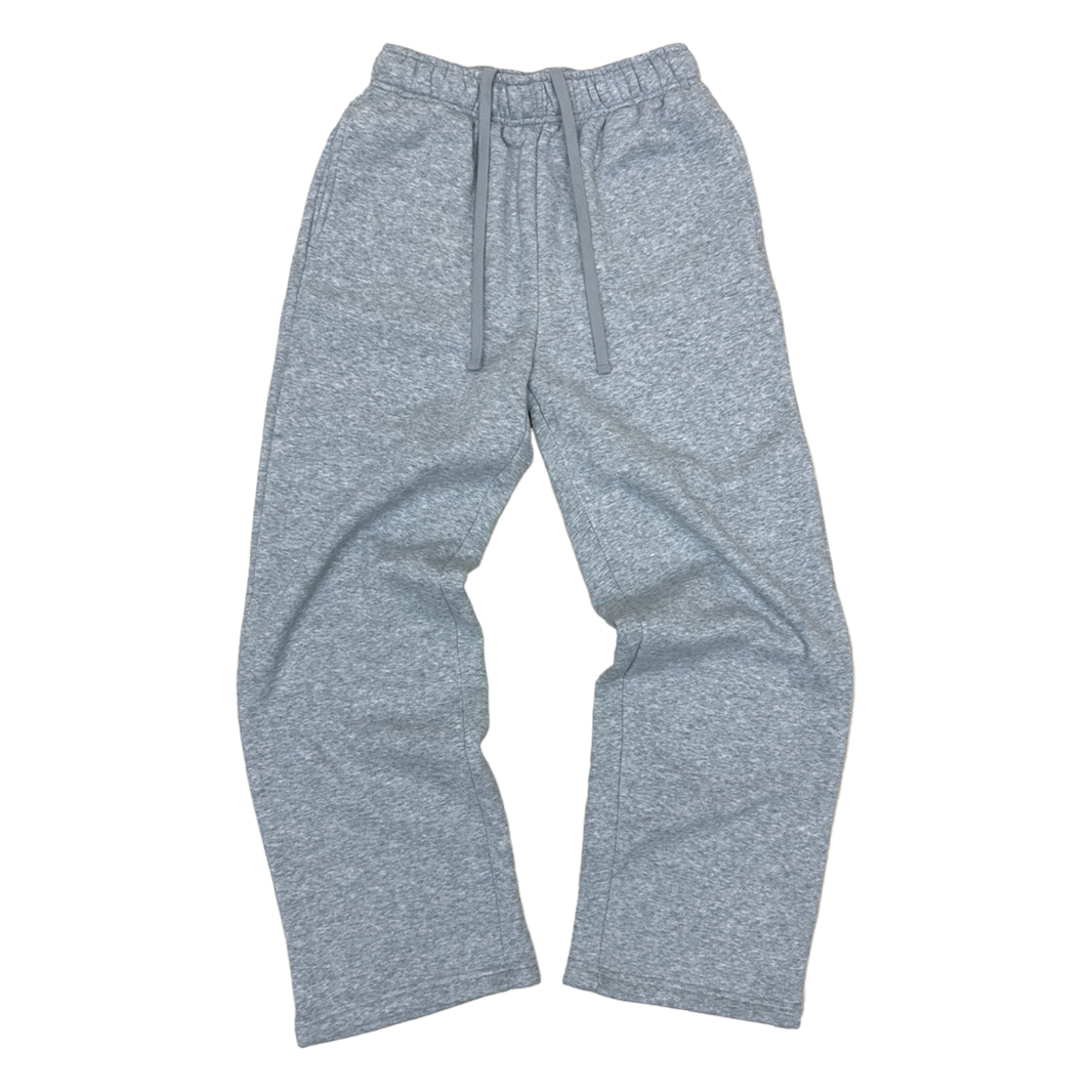 Simple Gray Fleece Sweatpants