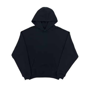 380 GSM 'Black' Fleece Hoodie