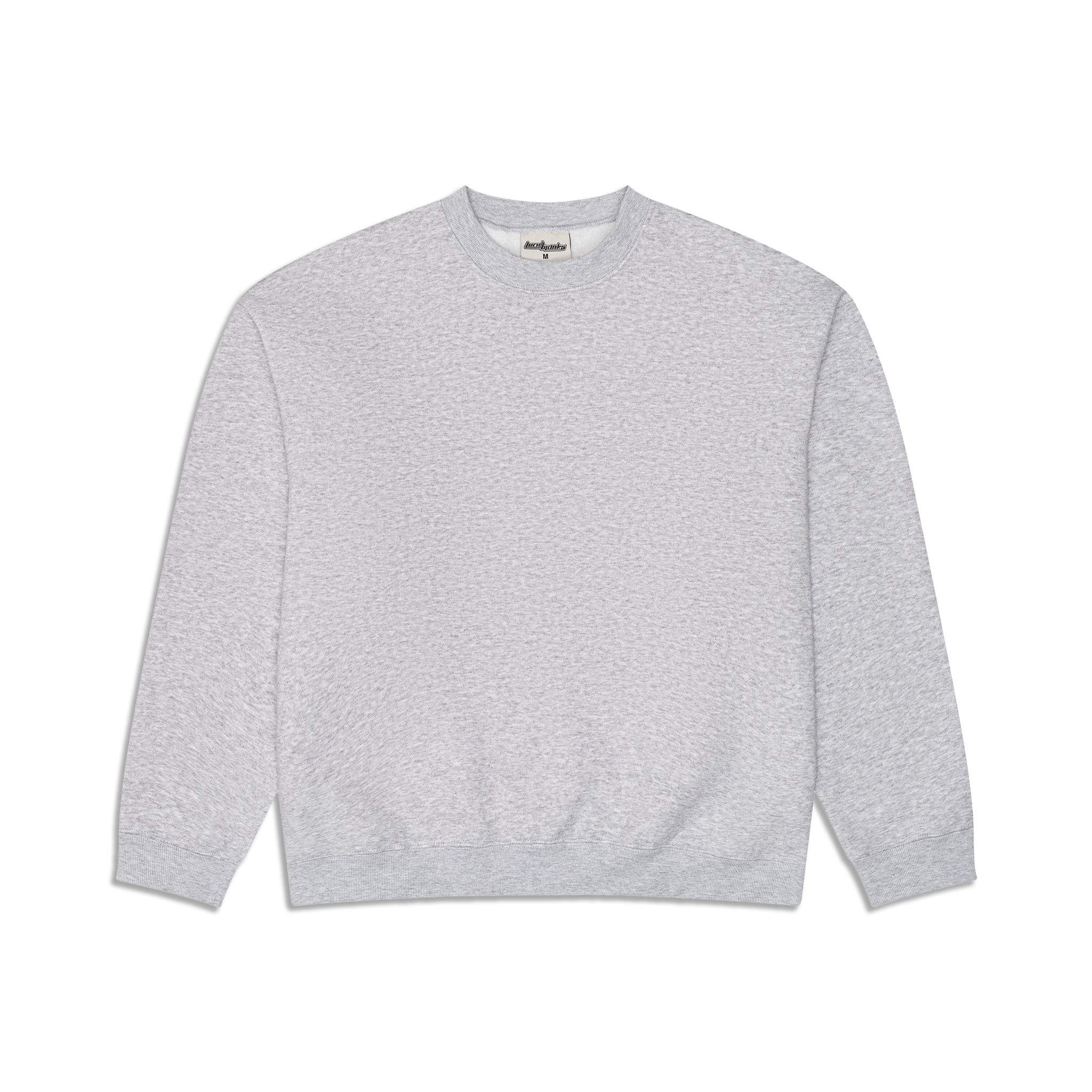 350 GSM 'Heather Grey' Fleece Hoodie – LucidBlanks