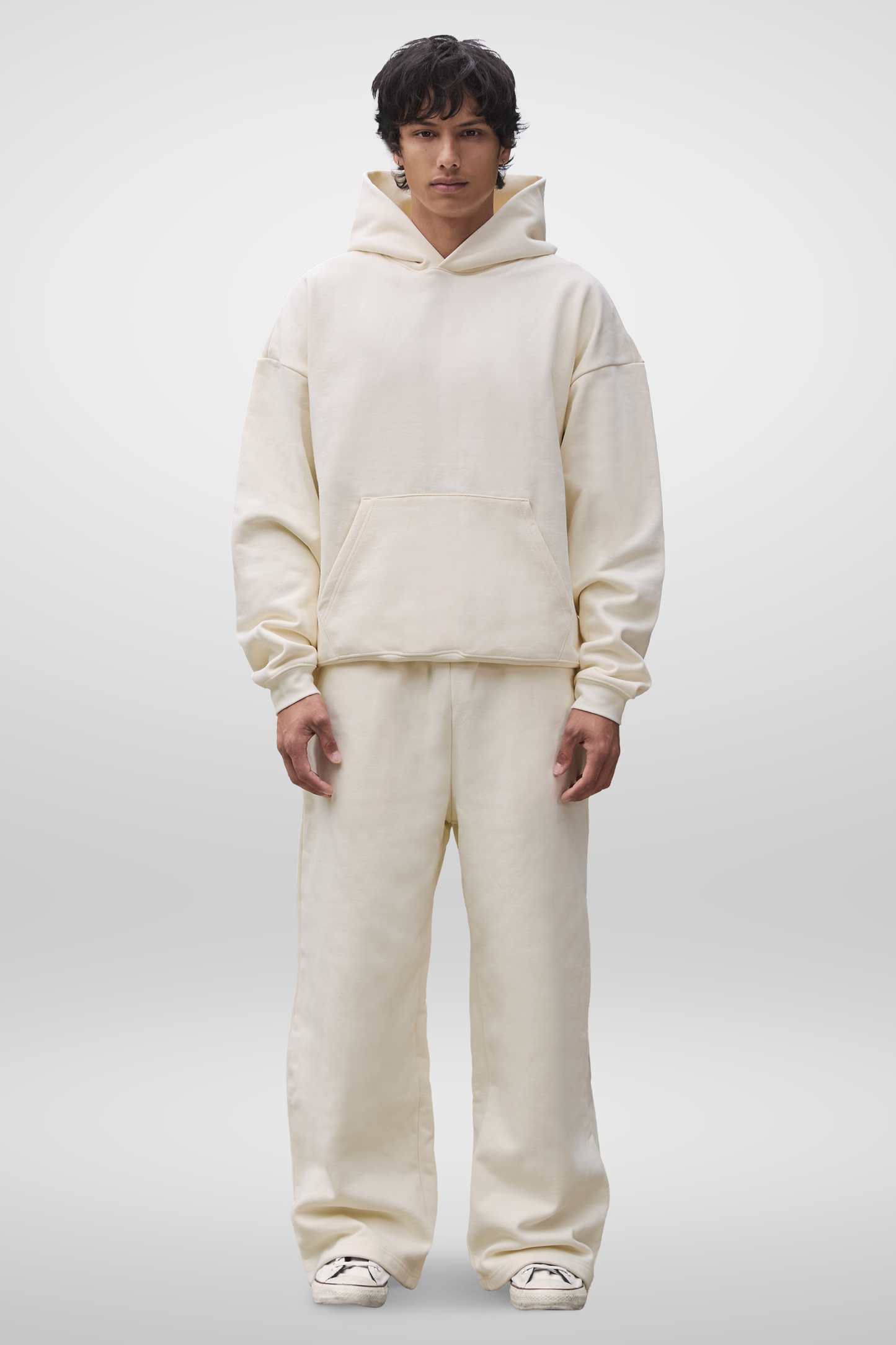 600 GSM 'Banana Milk' Core Sweatpants