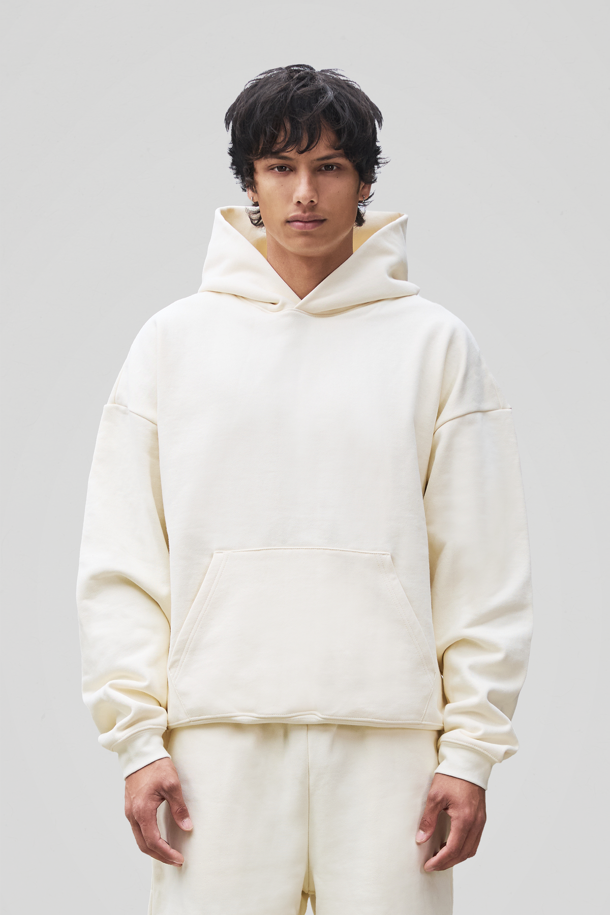 600 GSM 'Banana Milk' Core Hoodie – LucidBlanks