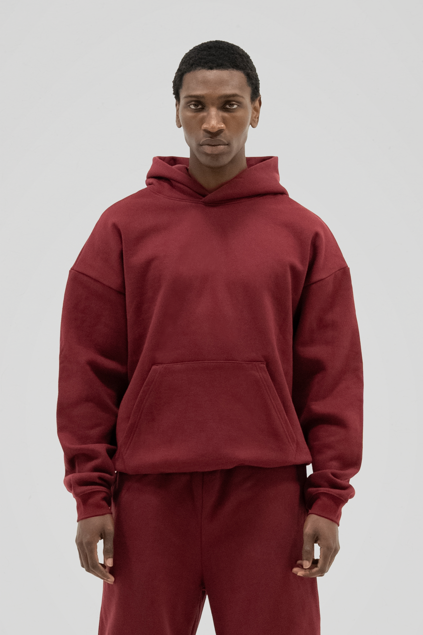 600 GSM 'Cabernet' Core Hoodie
