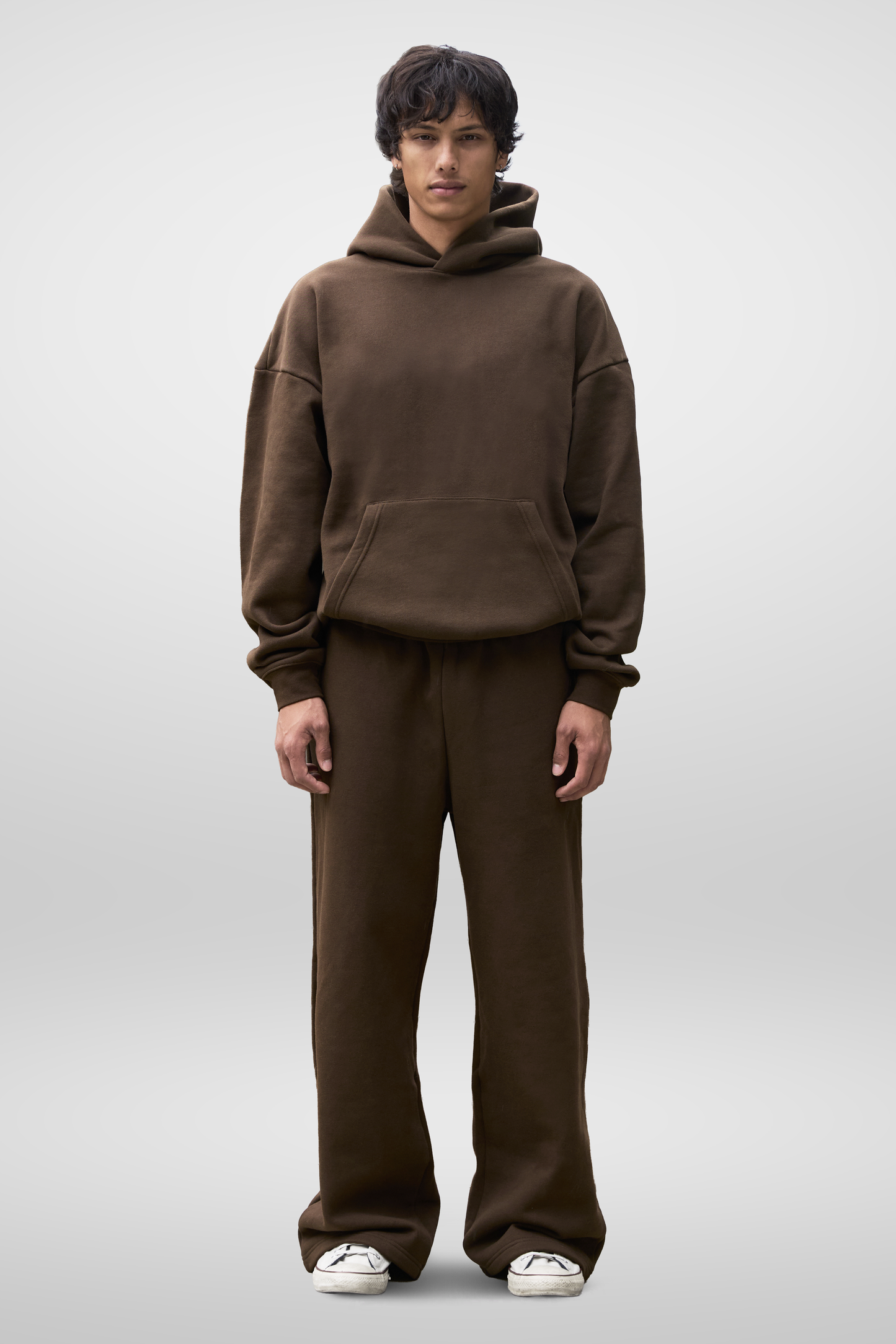 350 GSM 'Chestnut' Fleece Hoodie