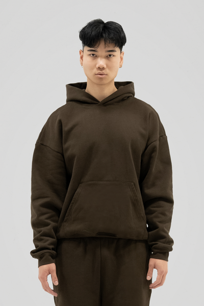 600 GSM 'Espresso' Core Hoodie – LucidBlanks