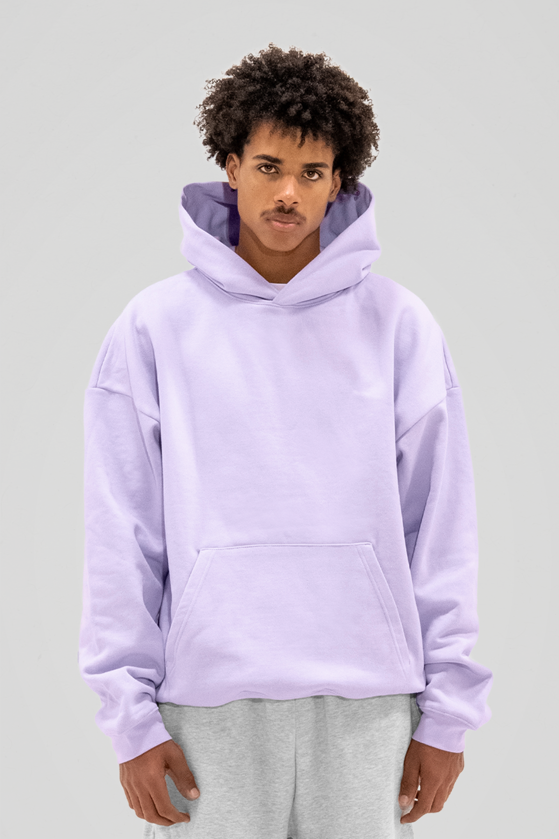 600 GSM 'Lilac' Core Hoodie – LucidBlanks
