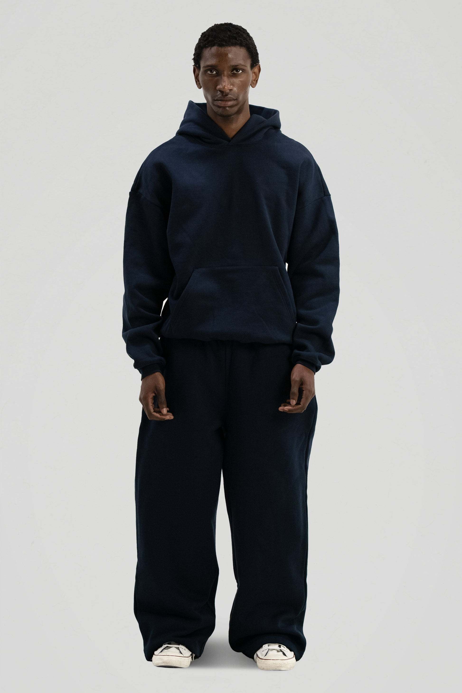 600 GSM 'Dark Navy' Core Sweatpants – LucidBlanks