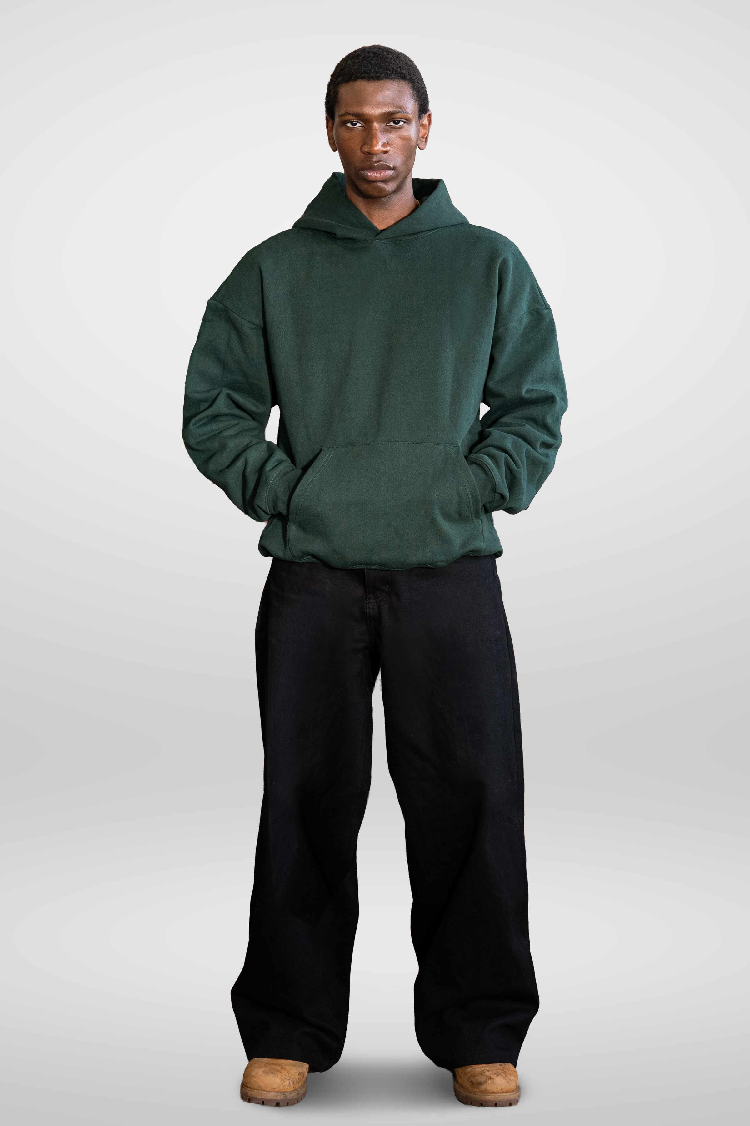 600 GSM 'Pine' Core Hoodie – LucidBlanks