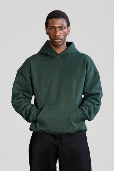 600 GSM 'Pine' Core Hoodie – LucidBlanks