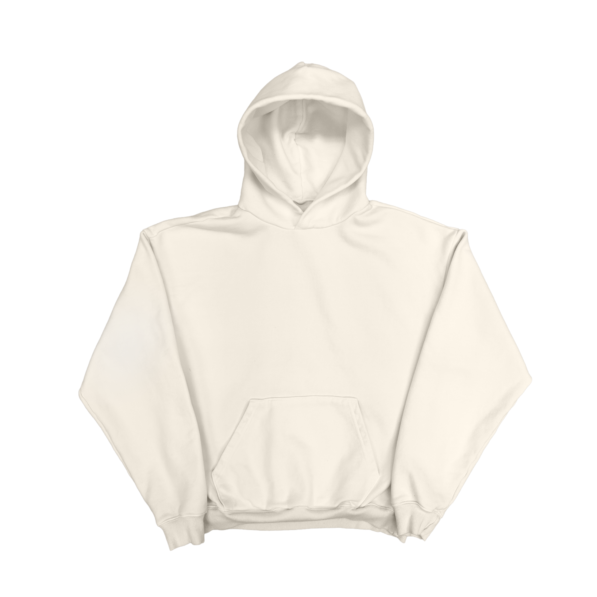 600 GSM Off White Core Hoodie