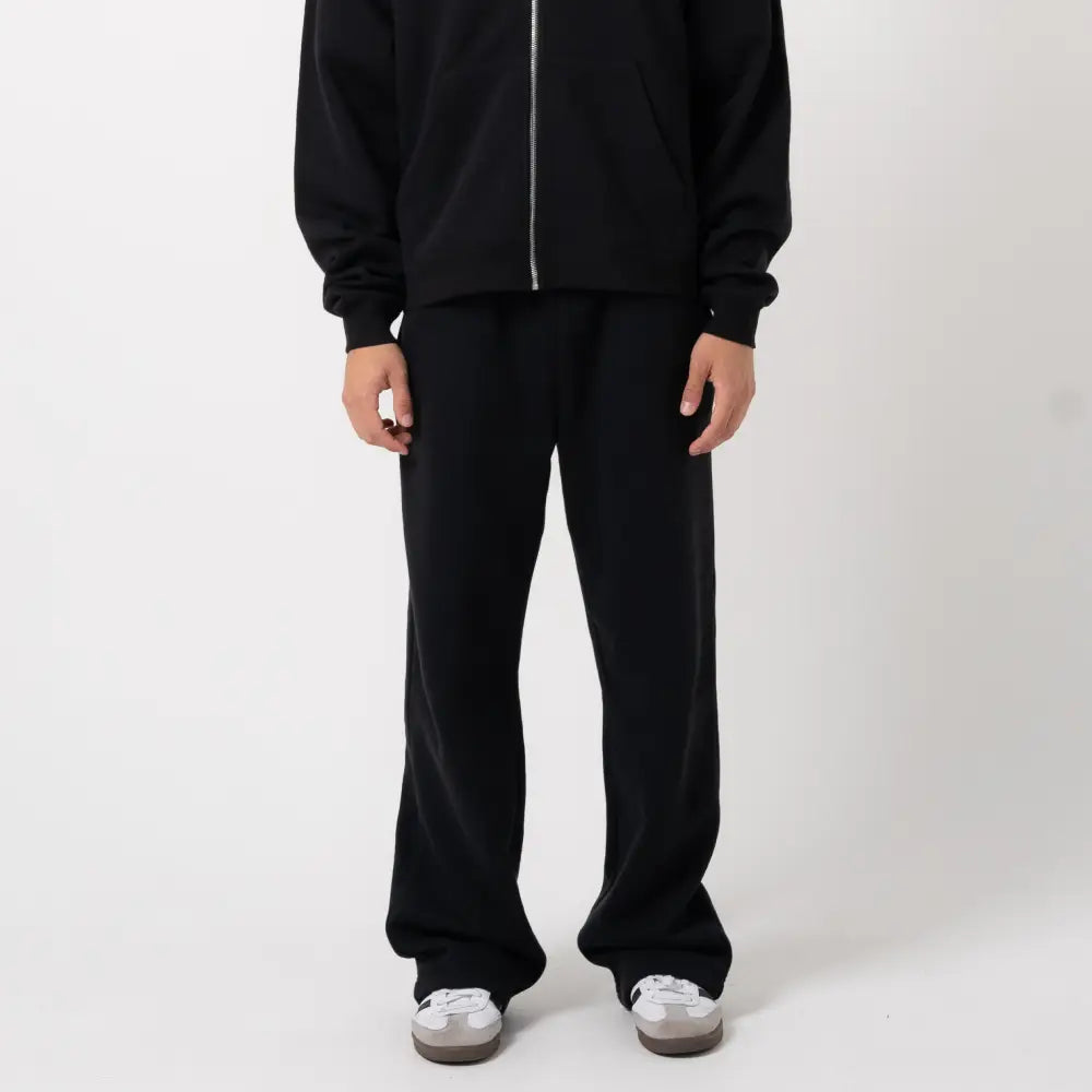 sweats collective スラックス　ブラック Drawstring Cargo Trousers (S24AW10PT-W-BLACK)