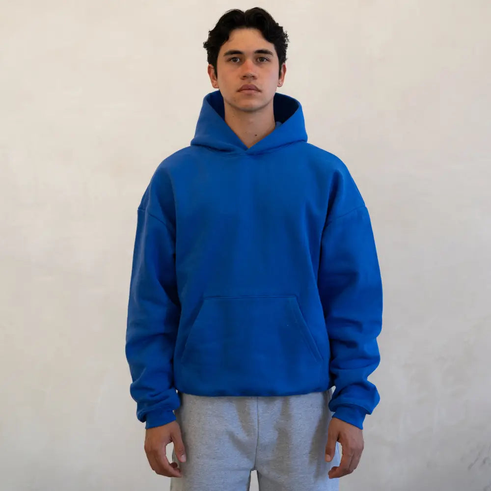 600 GSM 'Royal Blue' Core Hoodie