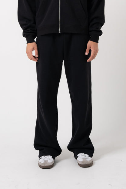 350 GSM 'Black' Fleece Sweatpants