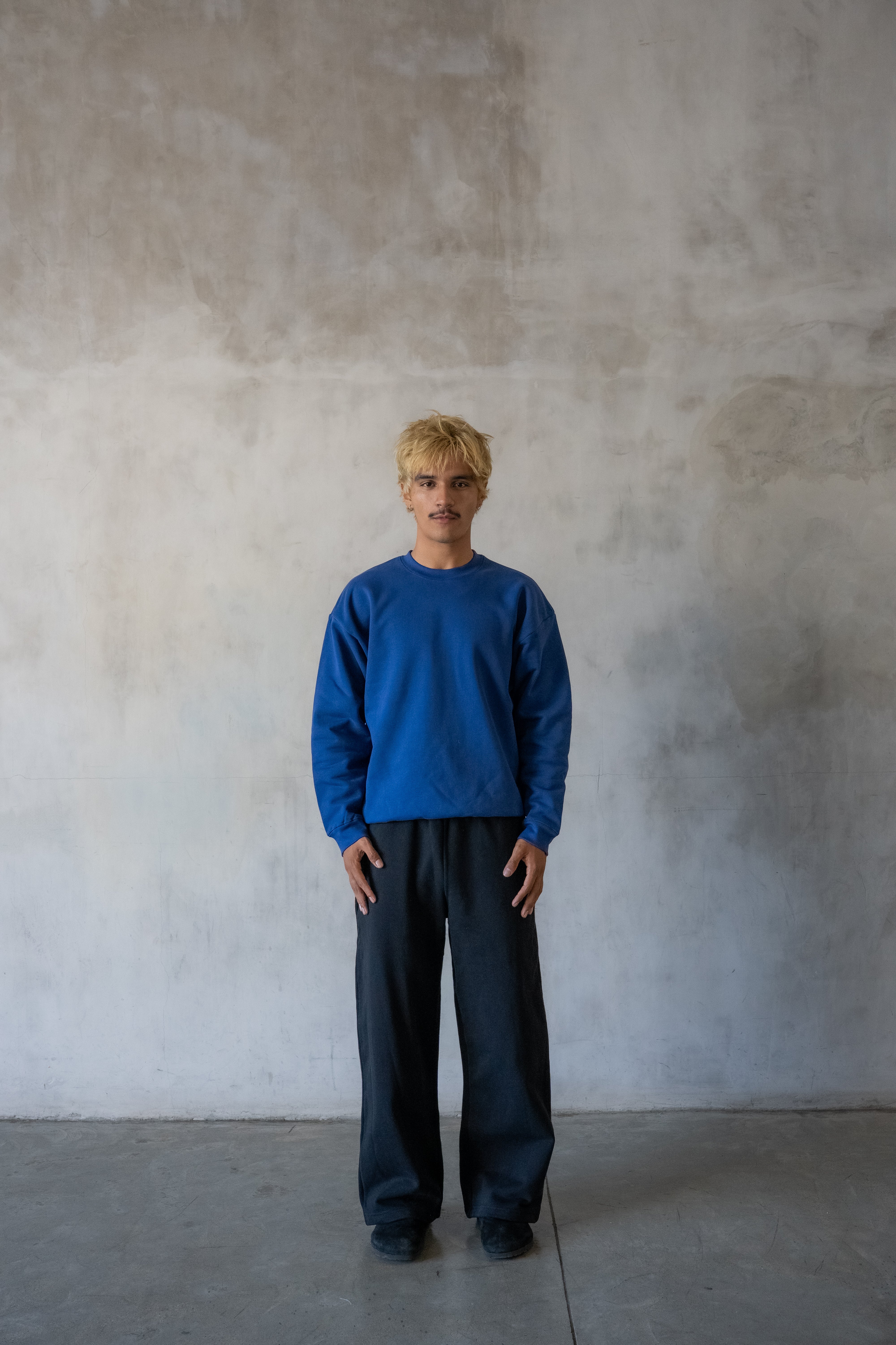 600 GSM 'Sapphire' Fleece Crewneck