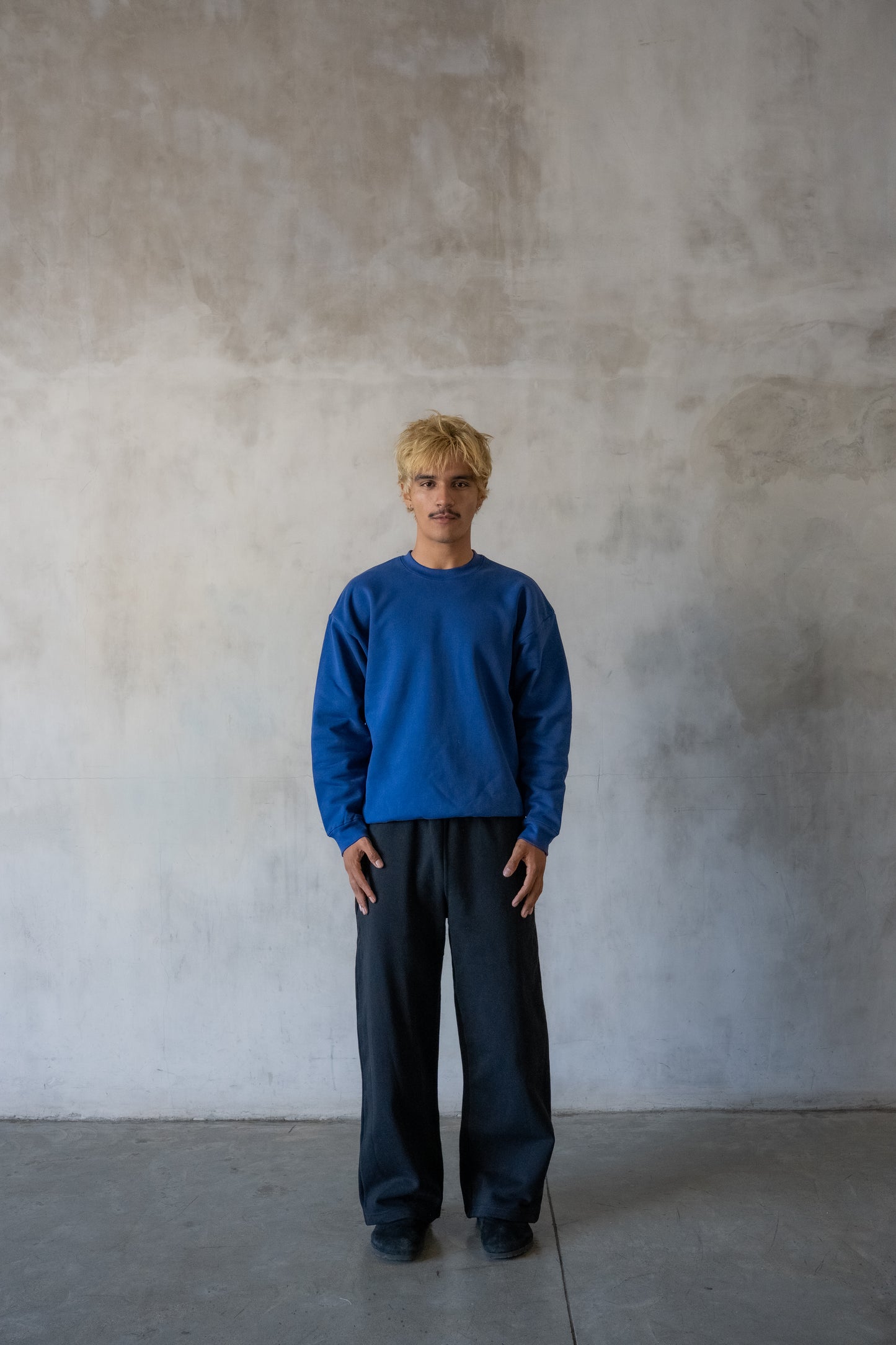 600 GSM 'Sapphire' Fleece Crewneck