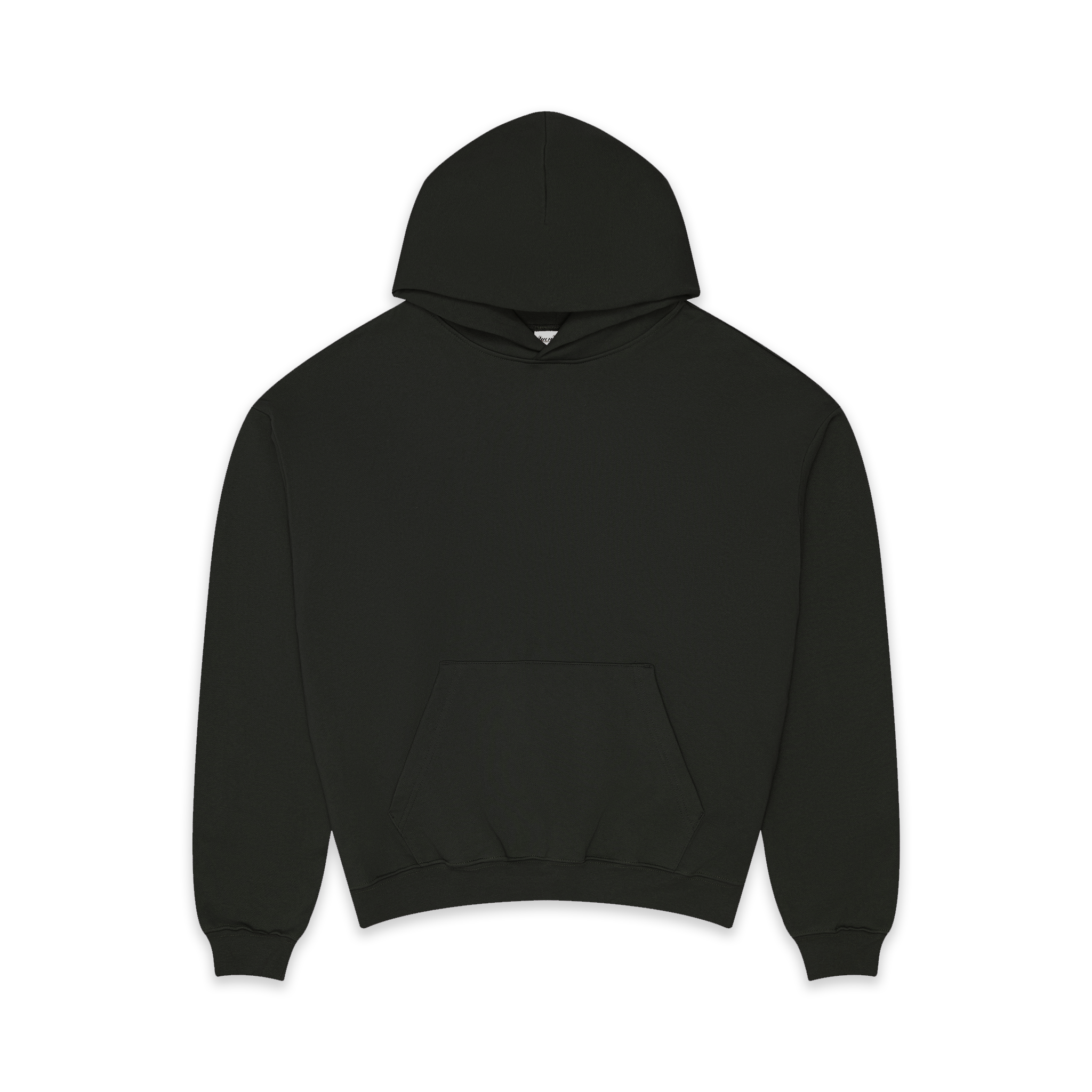 600 GSM 'Ash Black' Core Hoodie
