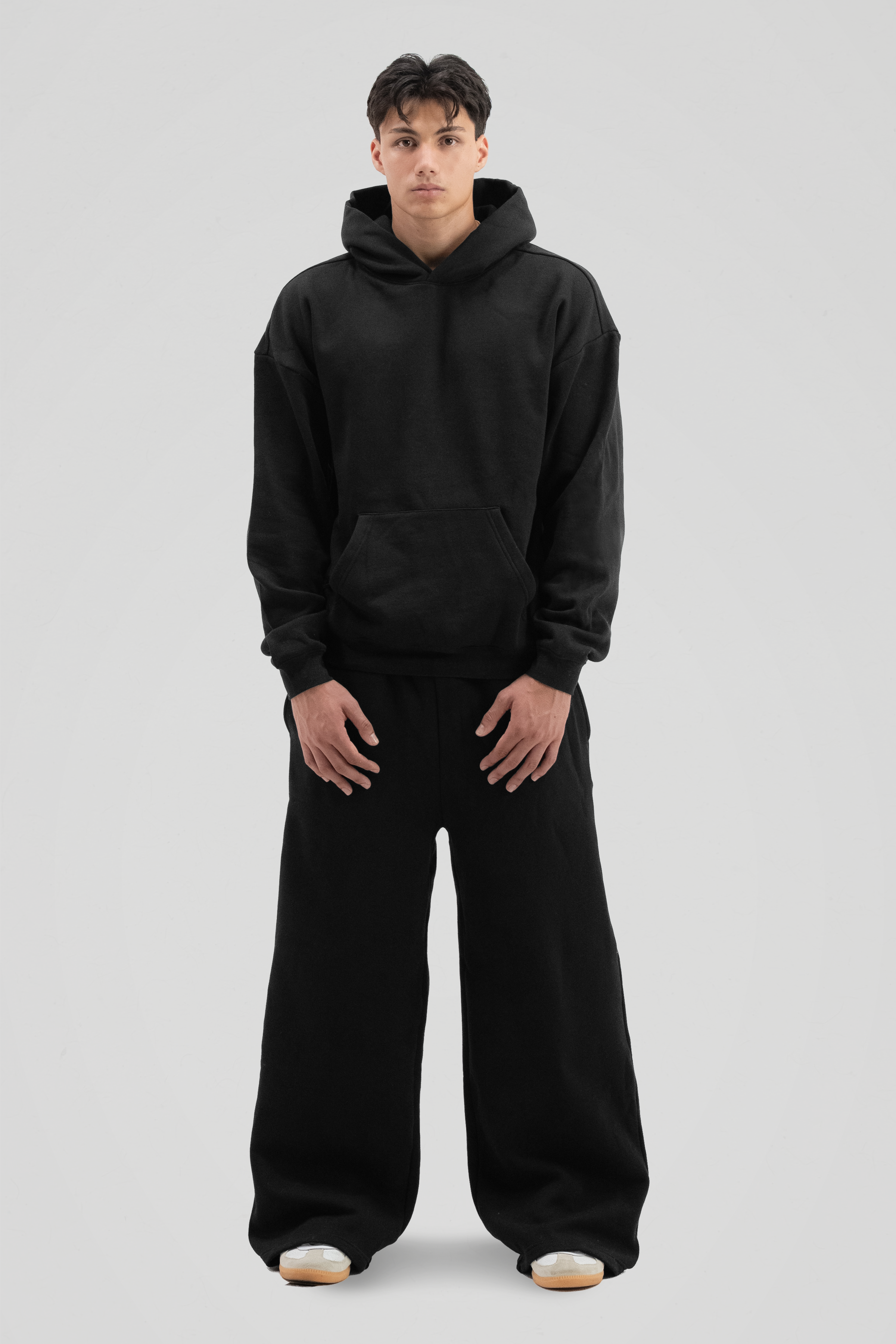 350 GSM 'Black' Baggy Sweatpants