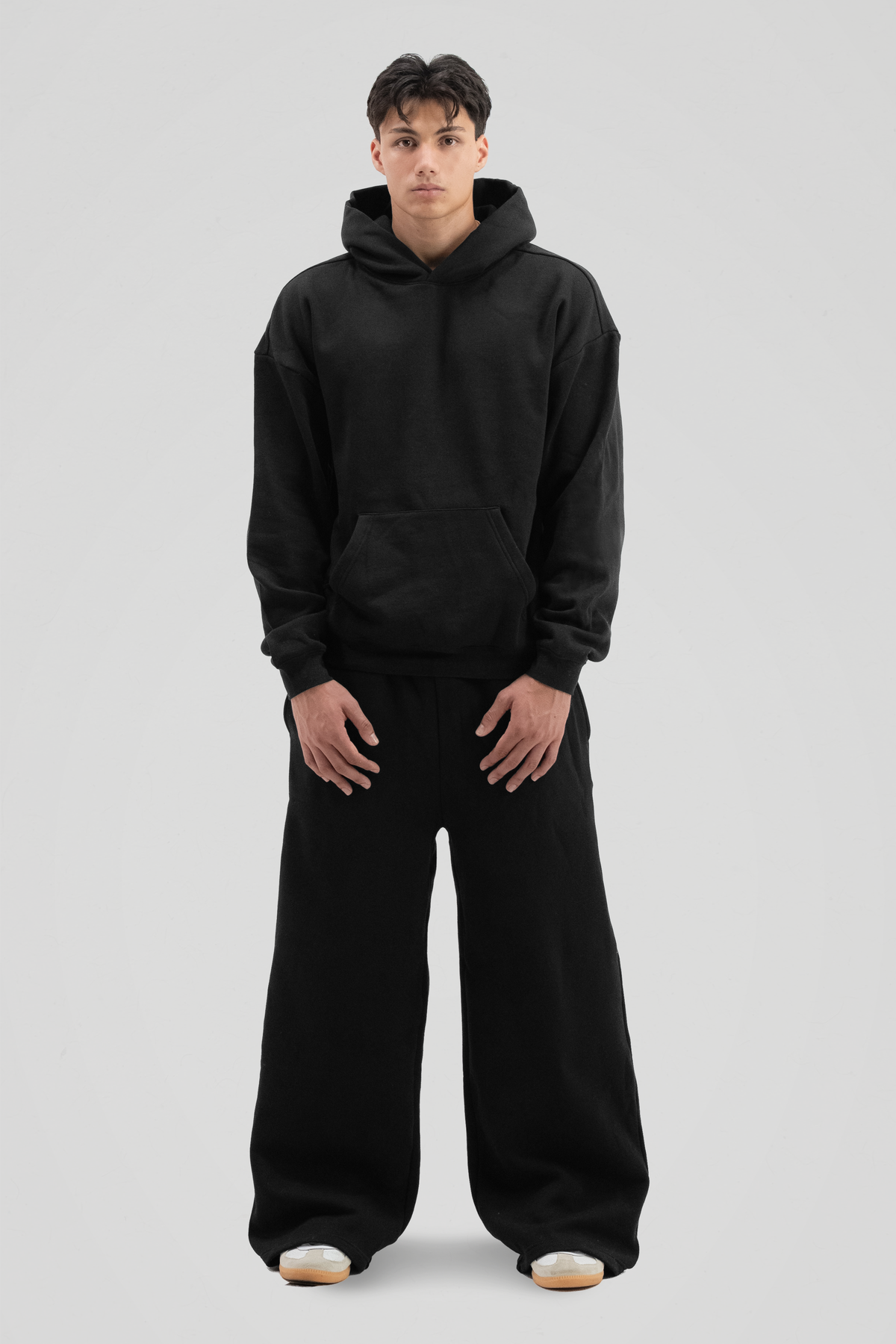 350 GSM 'Black' Baggy Sweatpants
