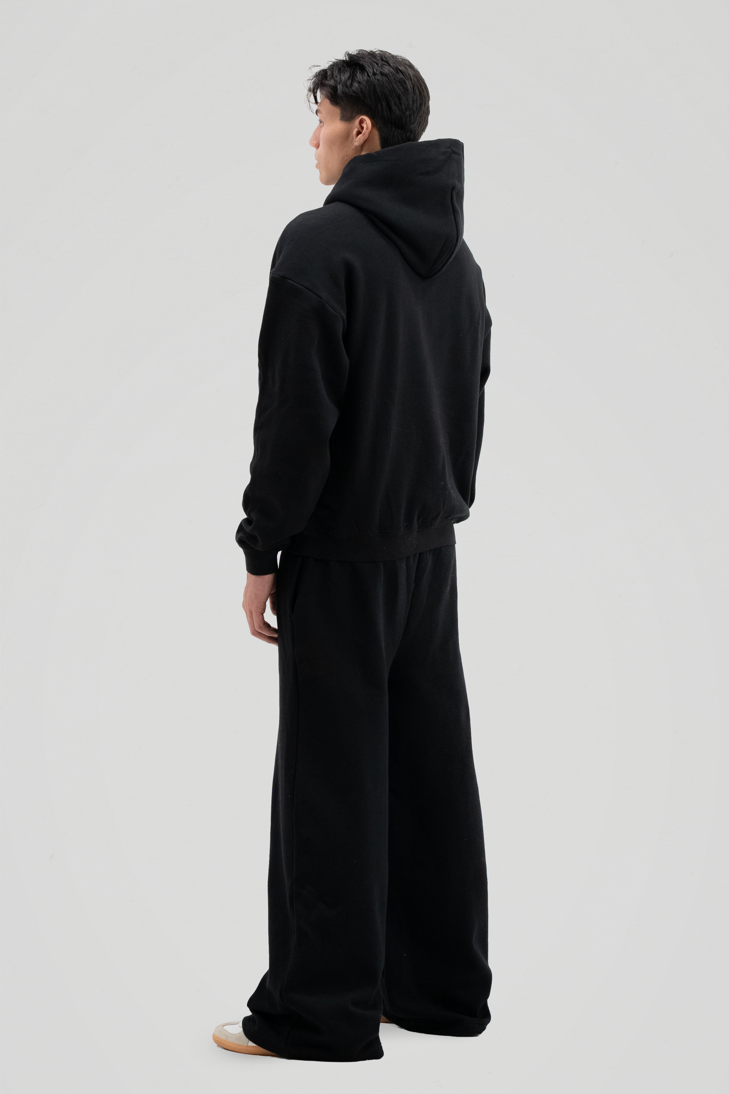 350 GSM 'Black' Baggy Sweatpants