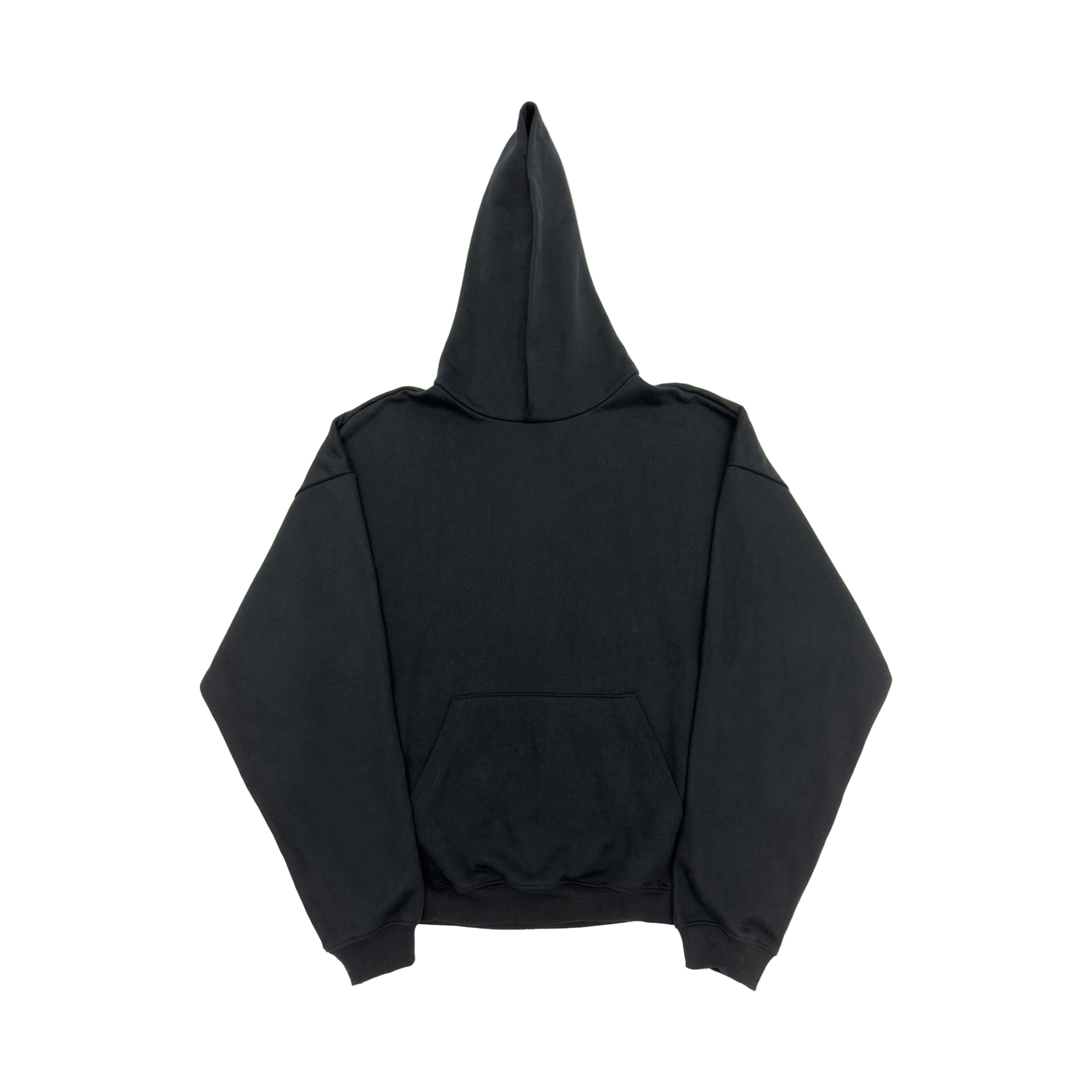 French terry black hoodie deals