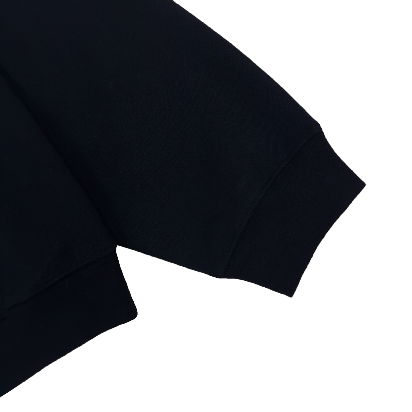 600 GSM 'Black' Quarter Zip Sweatshirt