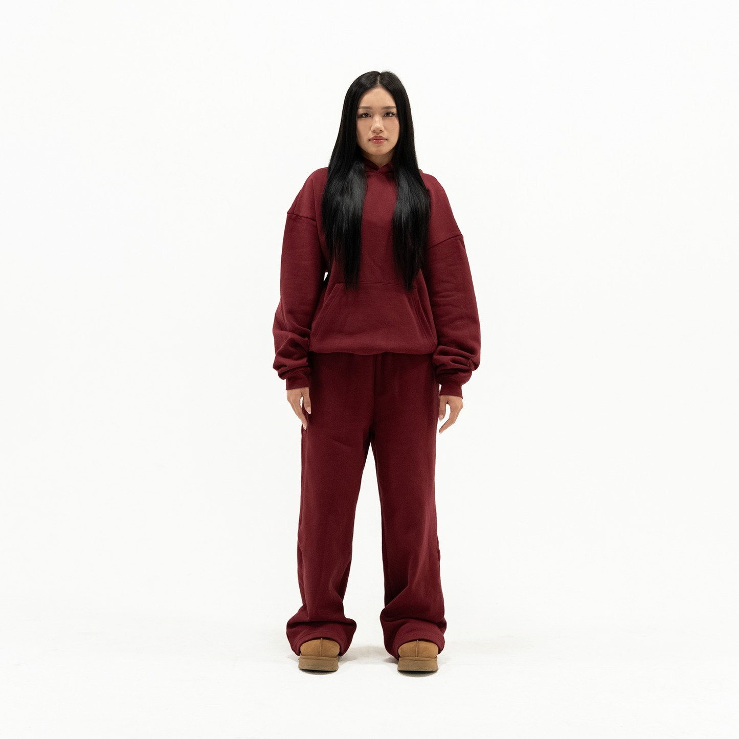 600 GSM 'Cabernet' Core Hoodie