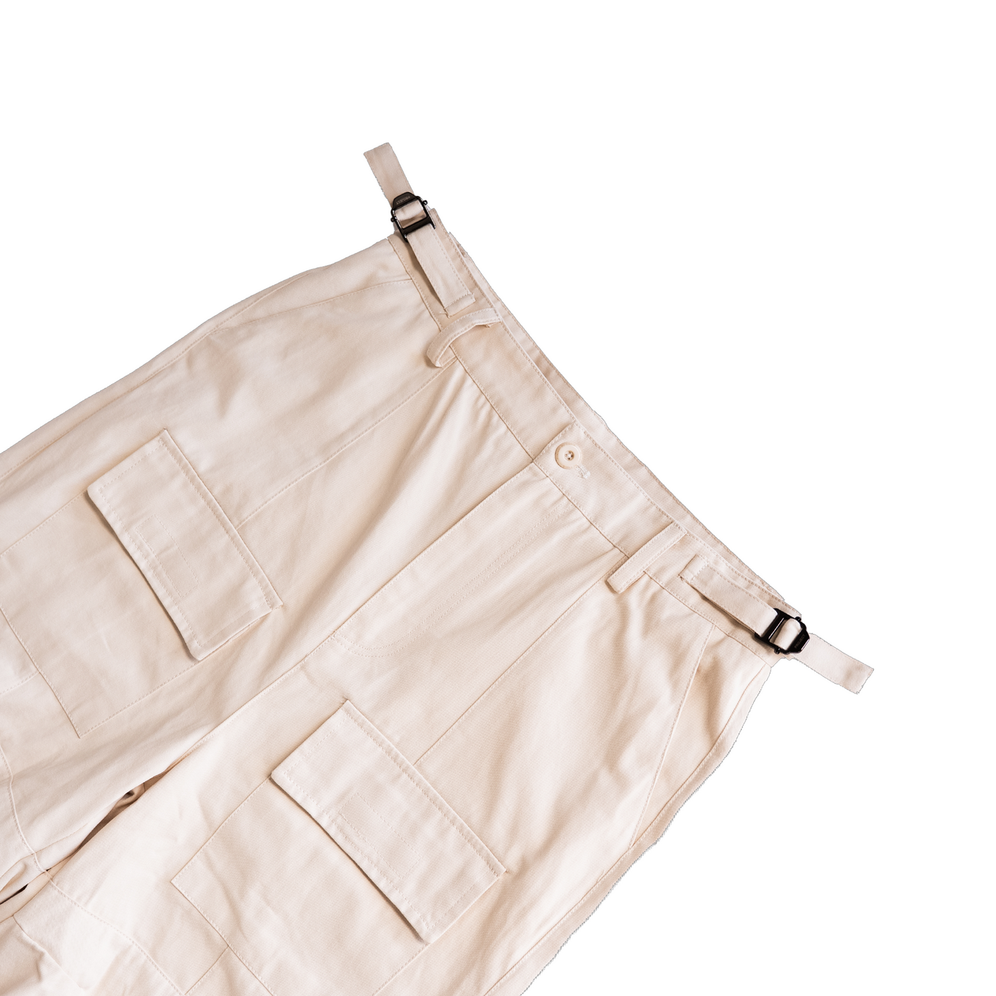 'Payload' Flared Cargos (Cream)