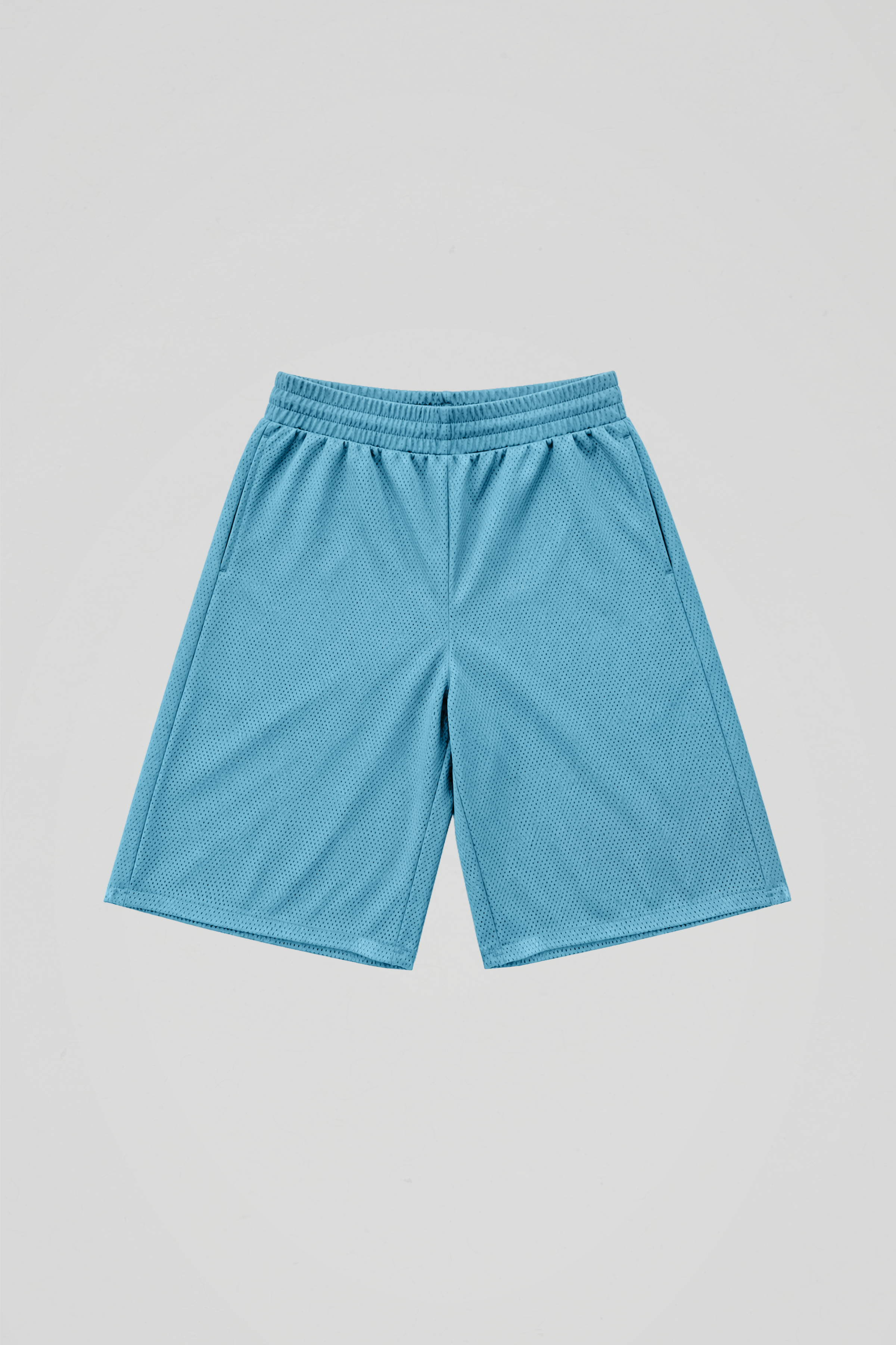 Carolina Blue Baggy Mesh Shorts