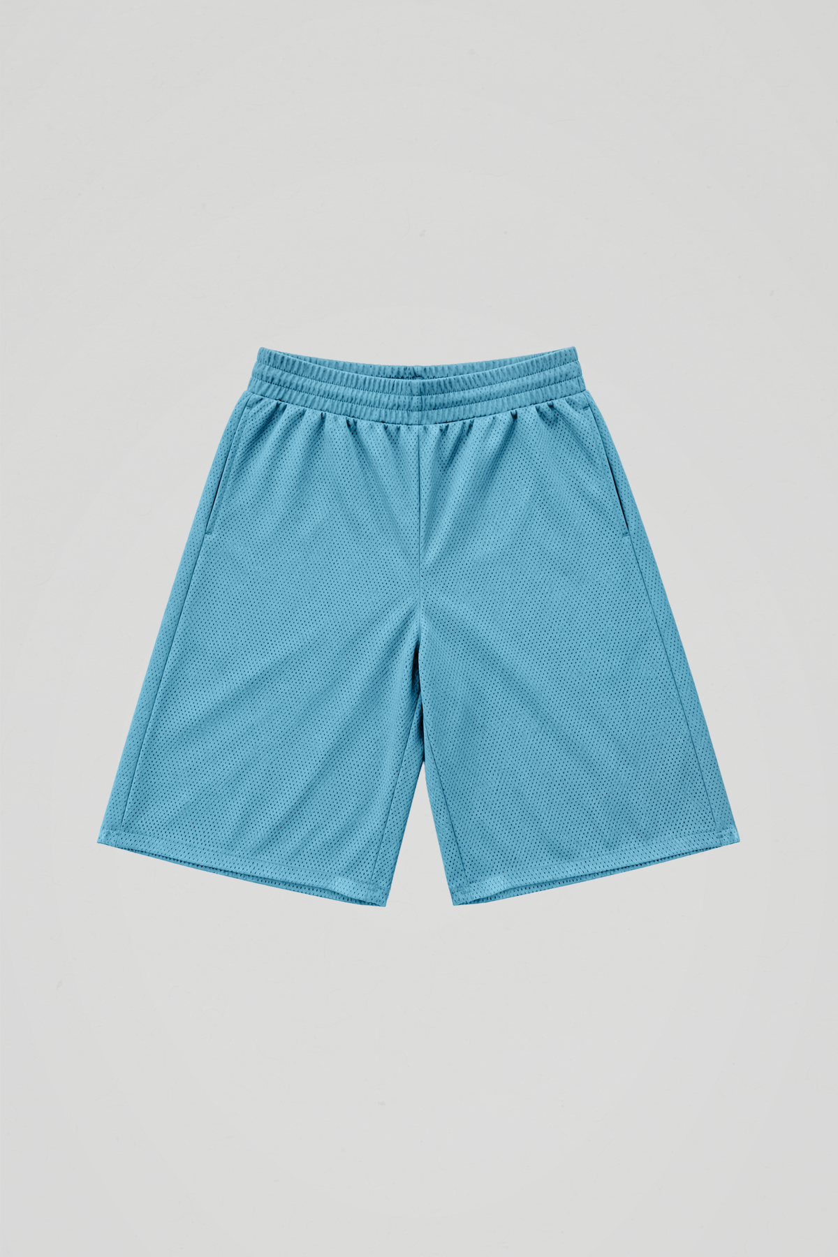 Carolina Blue Baggy Mesh Shorts