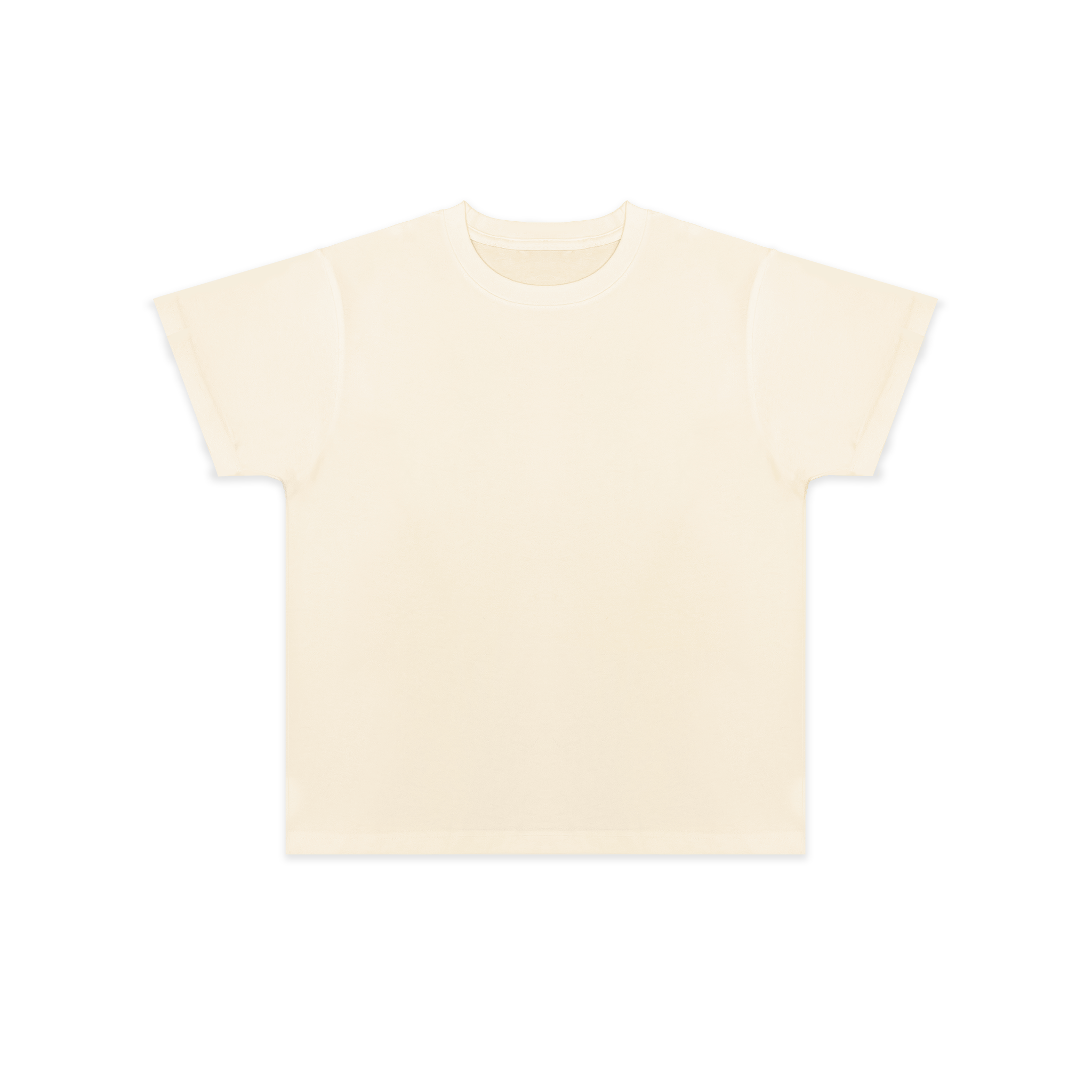 300 GSM 'Cream' Standard Tee
