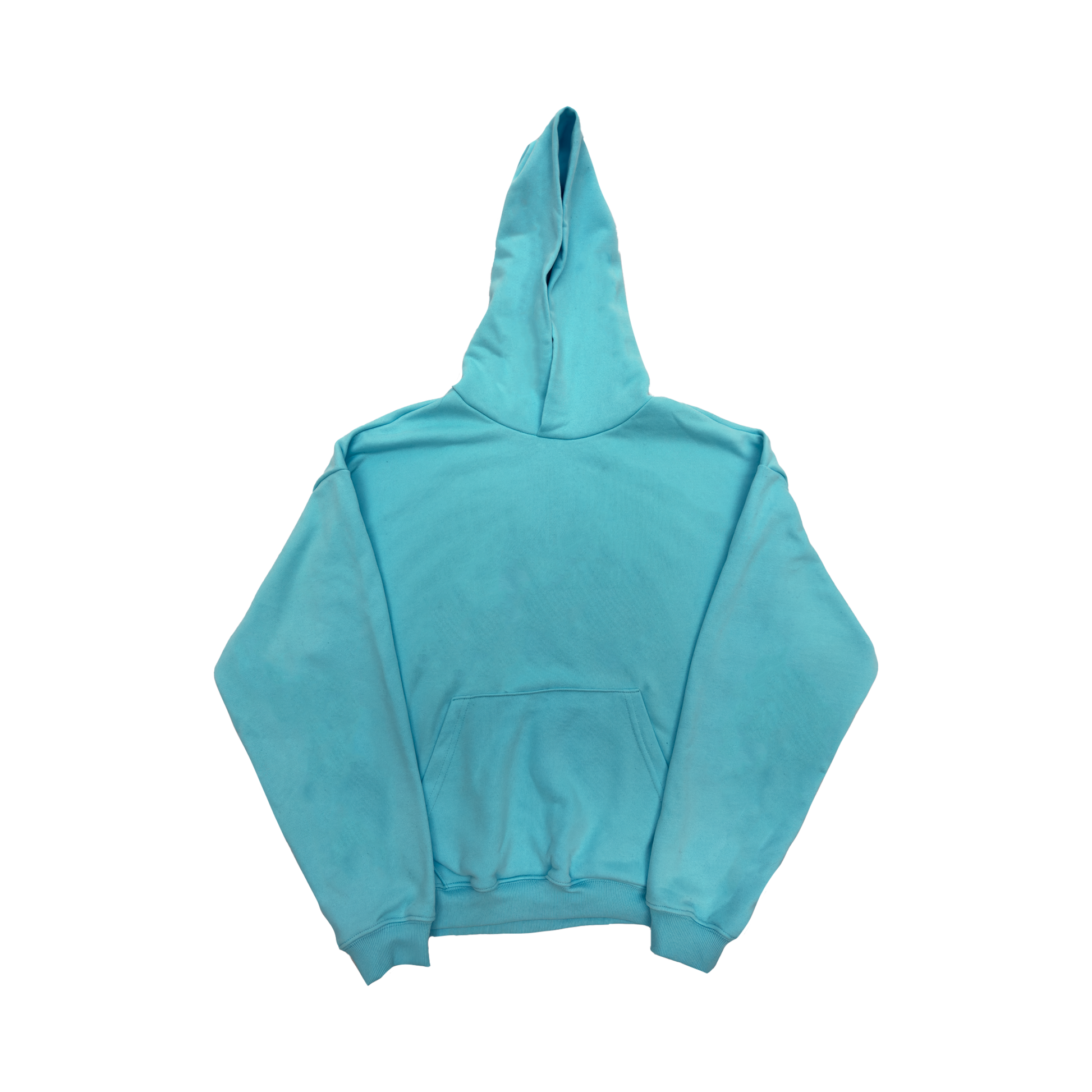 380 GSM Cyan Fleece Hoodie
