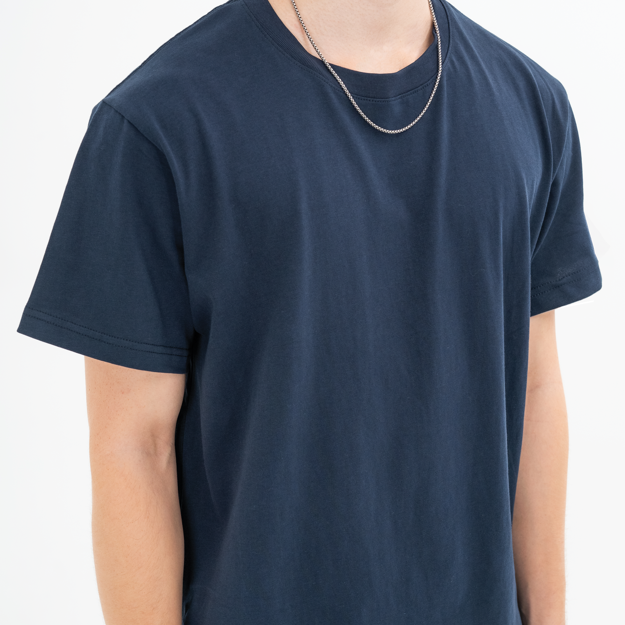 300 GSM 'Dark Navy' Standard Tee – LucidBlanks 300 GSM 'Dark Navy' Standard Tee – LucidBlanks
